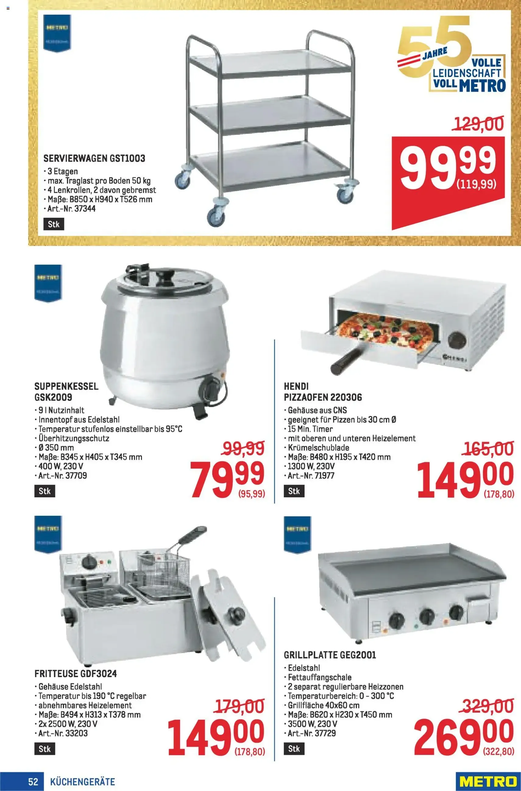 Metro Profi - Gültiger Prospekt ab 19.03.2026, Seite 52 von insgesamt 64