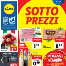 Volantino Lidl - anteprima volantino valido dal 07/07/2025