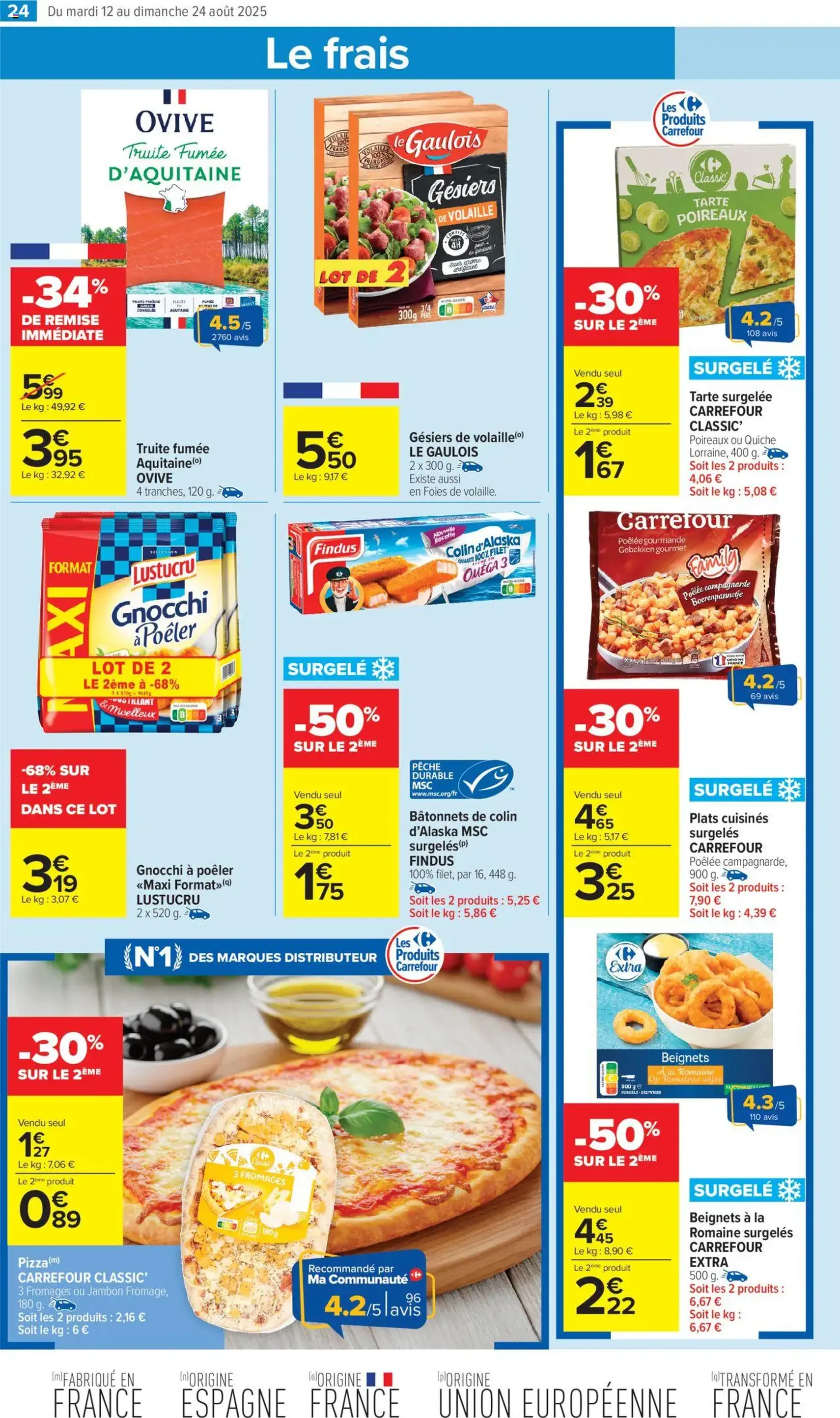 Carrefour Market catalogue semaine 33 - brochure valable à partir du 12/08/2025, page 26 sur 44
