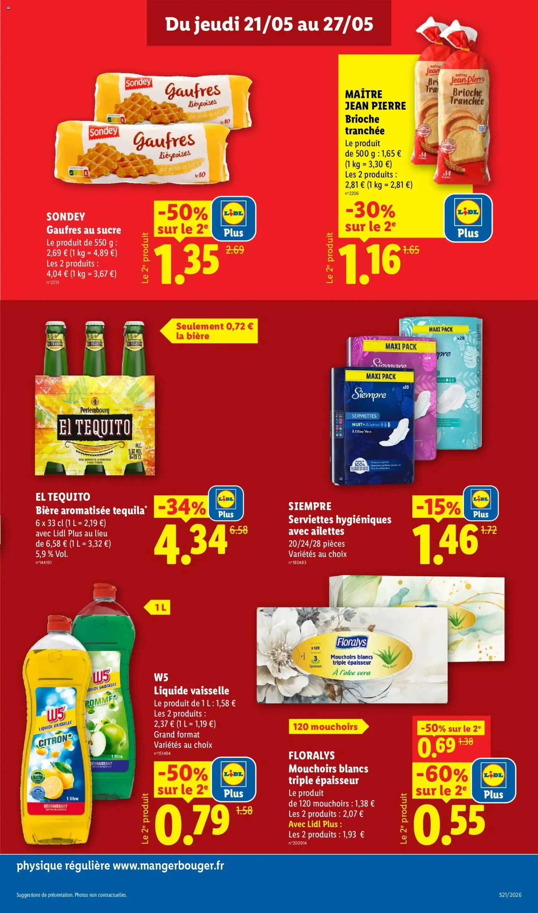 LIDL catalogue - brochure valable à partir du 21/05/2026, page 13 sur 70