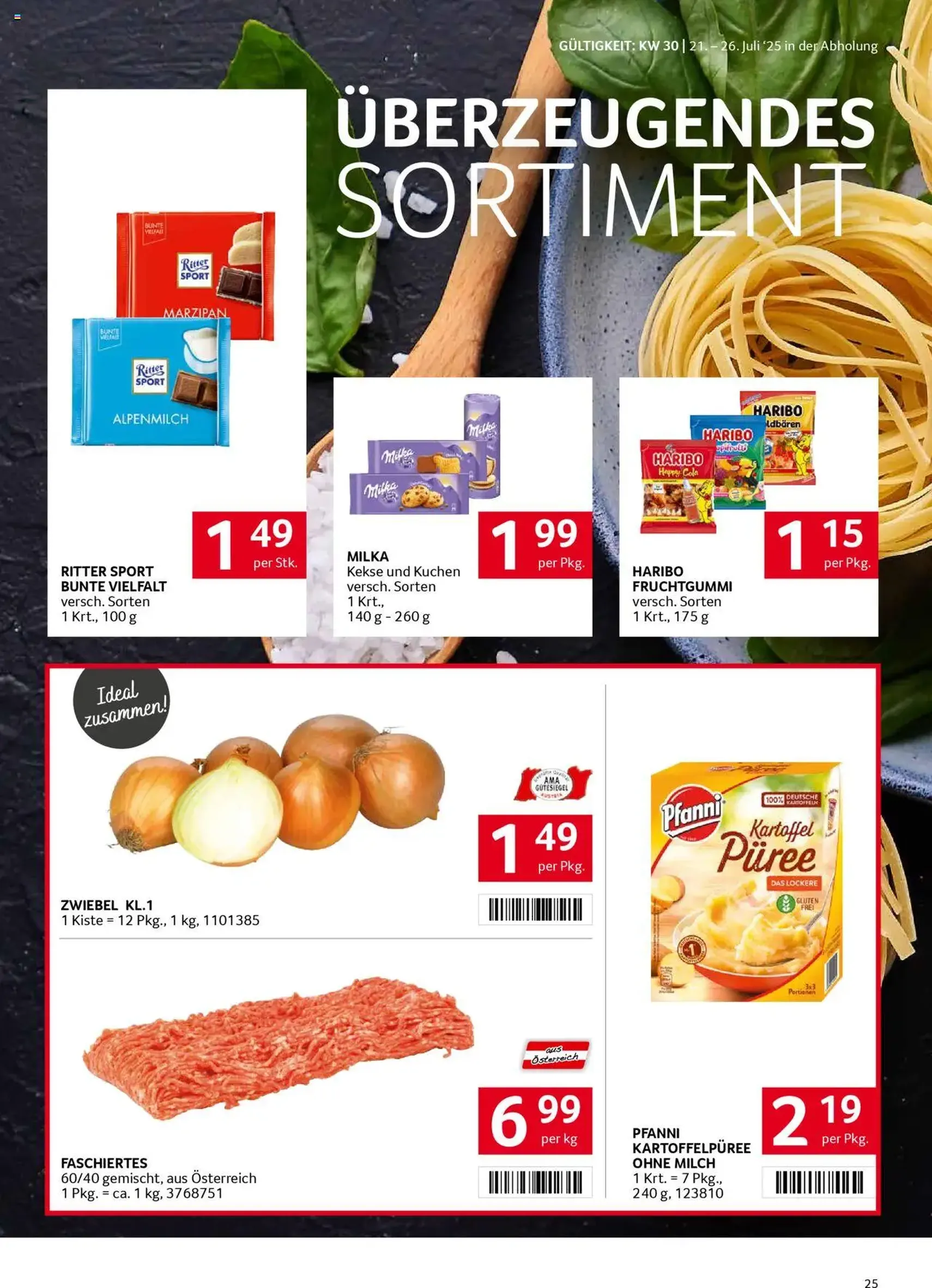 Transgourmet Flugblatt - Gültiger Prospekt ab 20.07.2025, Seite 25 von insgesamt 28 Transgourmet Flugblatt - Gültiger Prospekt ab 20.07.2025, Seite 25 von insgesamt 28