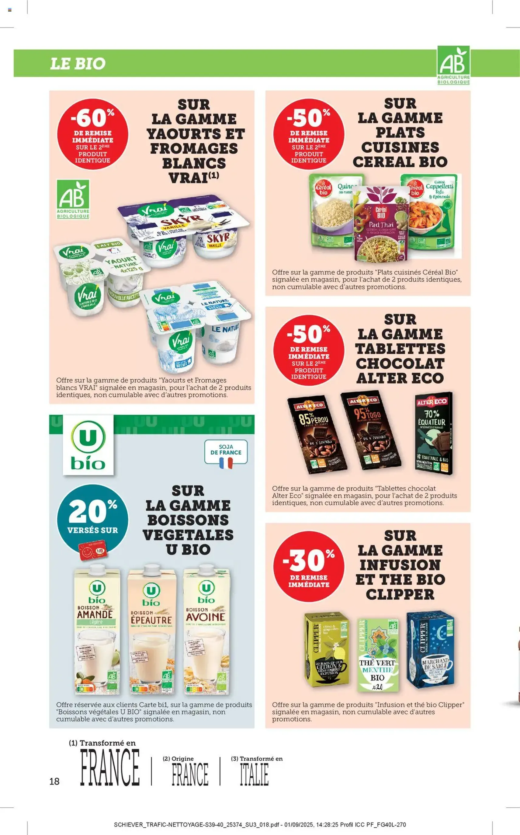 Bi1 catalogue - brochure valable à partir du 22/09/2025, page 18 sur 40