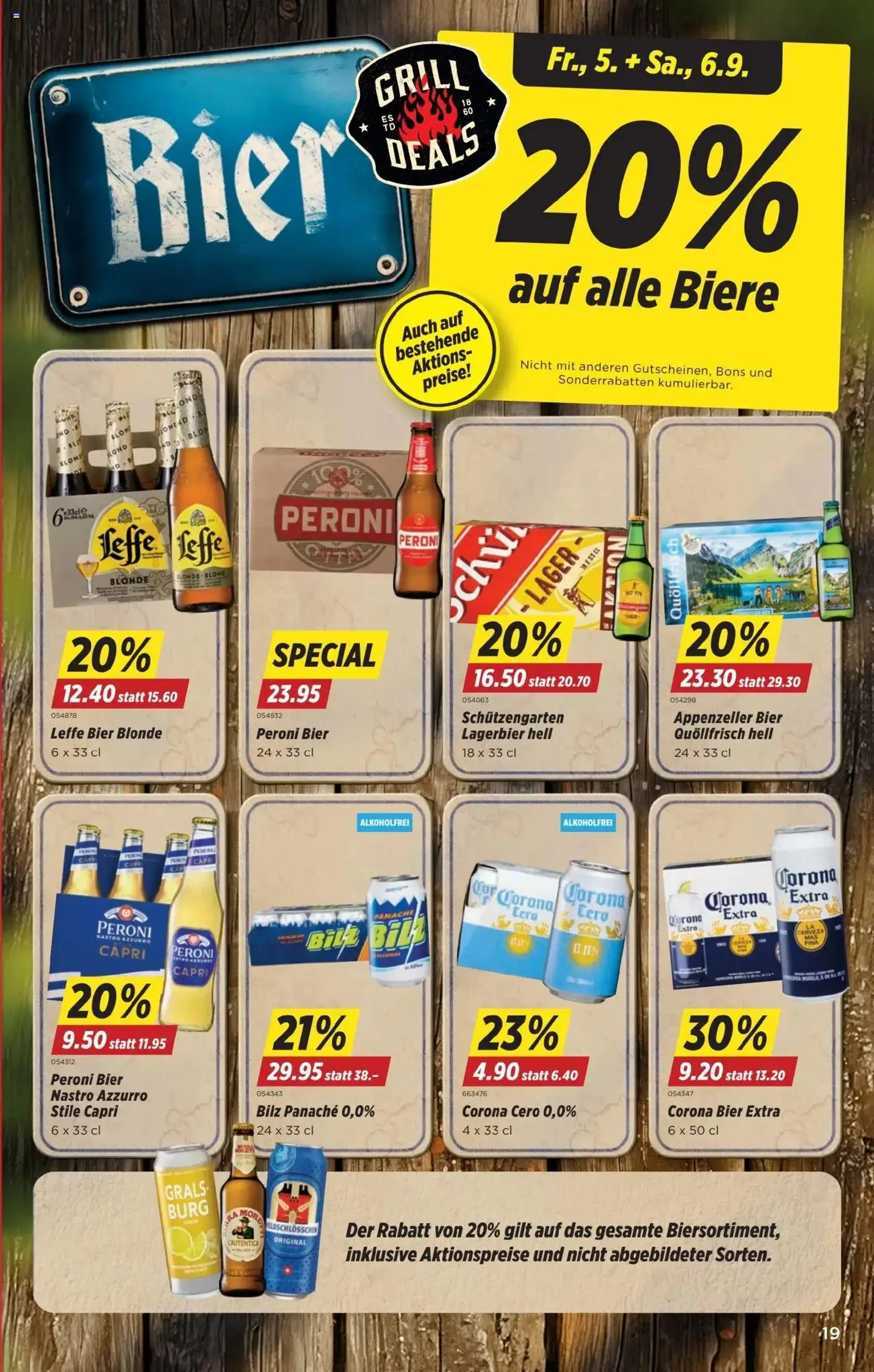 Denner Aktionen - Gültiger Prospekt ab 02.09.2025, Seite 19 von insgesamt 24 Denner Aktionen - Gültiger Prospekt ab 02.09.2025, Seite 19 von insgesamt 24