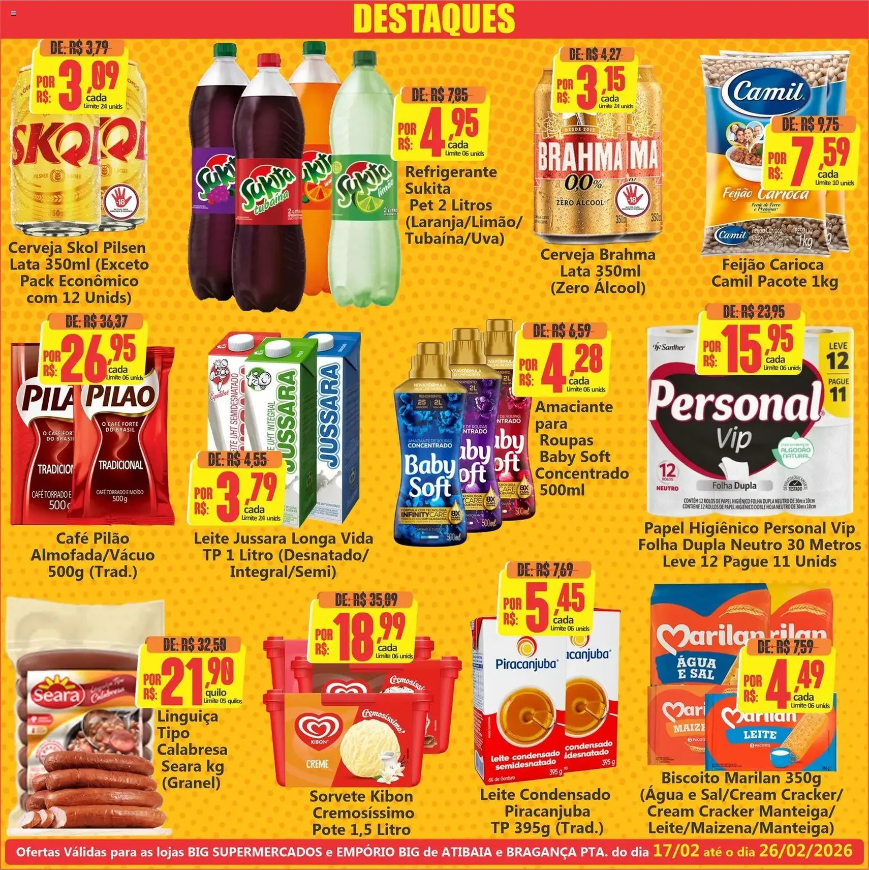 Big Supermercados - Ofertas da semana - folheto válido a partir de 17/02/2026 página 2 de 6