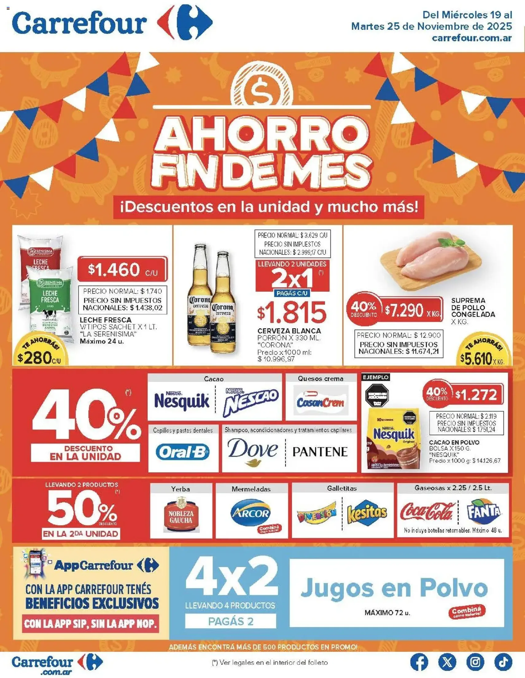 Carrefour ofertas - folleto válido desde 19/11/2025 página 1 de 30