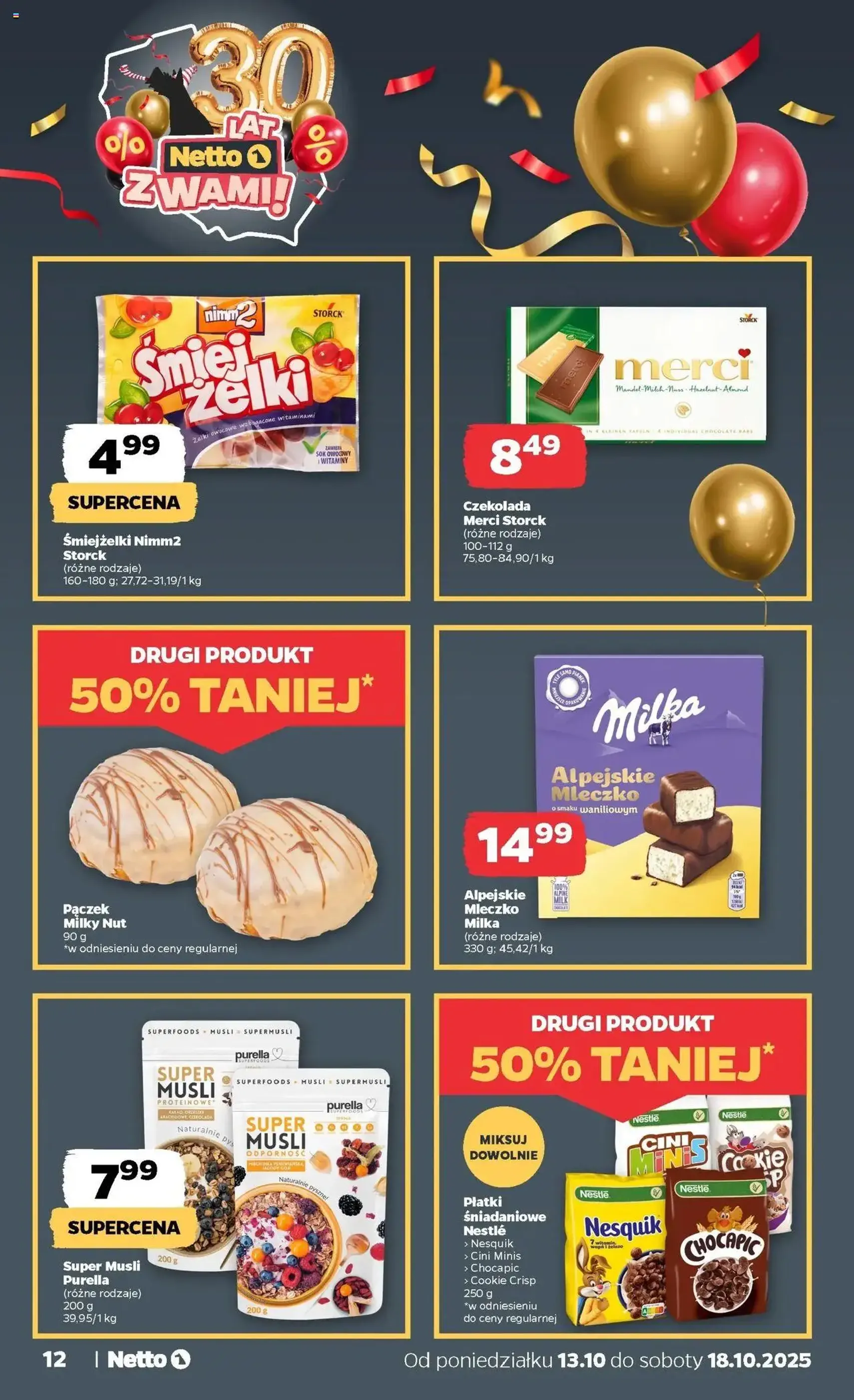 Netto gazetka - Spożywcza - ważny gazetka od 13.10.2025 strona 12 z 33 Netto gazetka - Spożywcza - ważny gazetka od 13.10.2025 strona 12 z 33