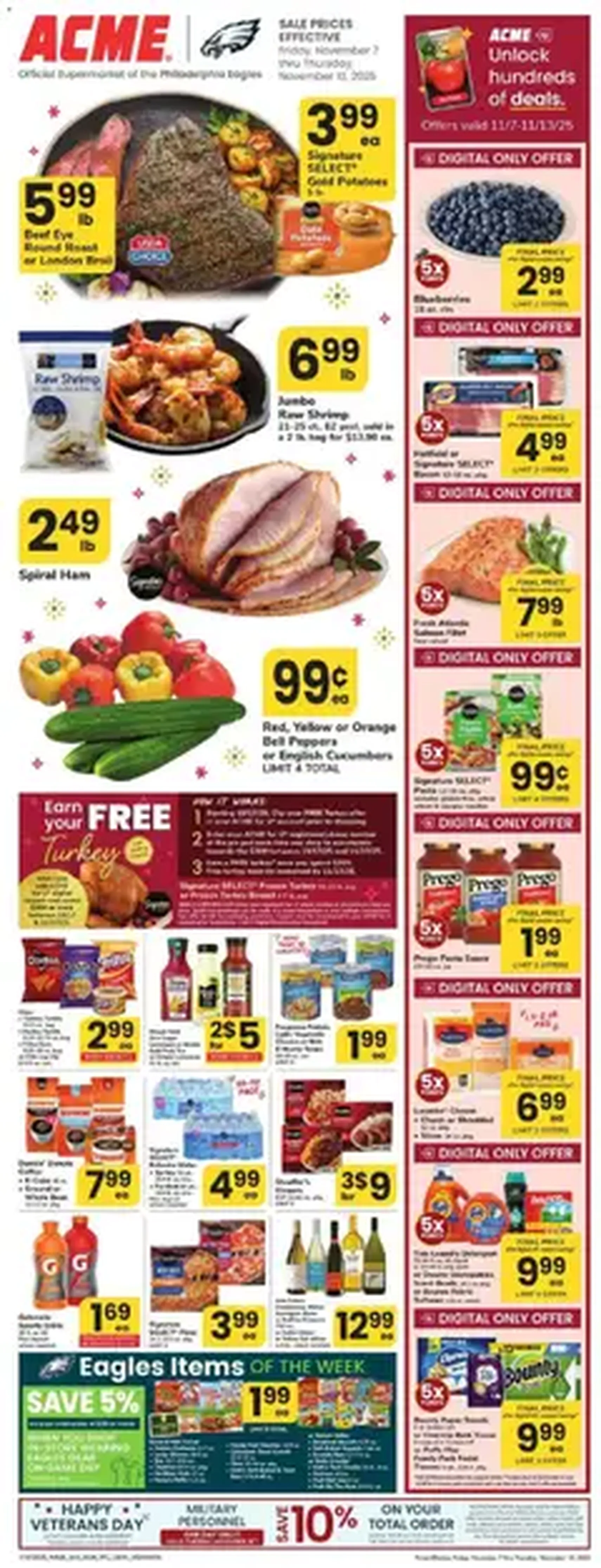 Acme Weekly Ad - valid flyer from 11/07/2025, page 1 of 1