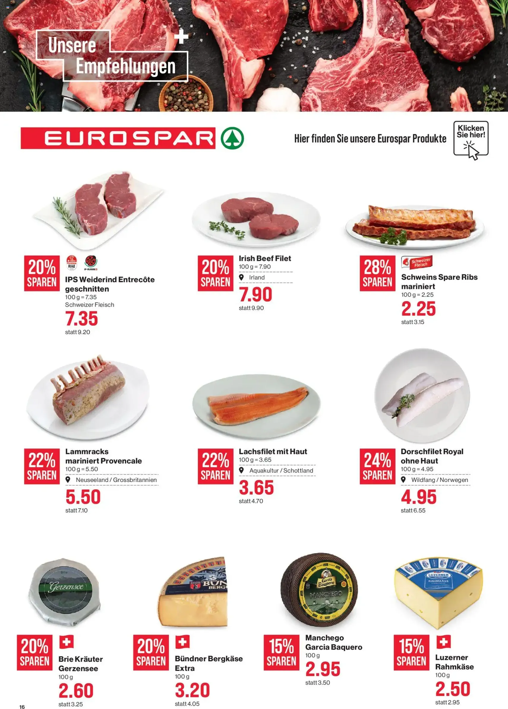 SPAR aktionen - Gültiger Prospekt ab 02.07.2026, Seite 16 von insgesamt 18