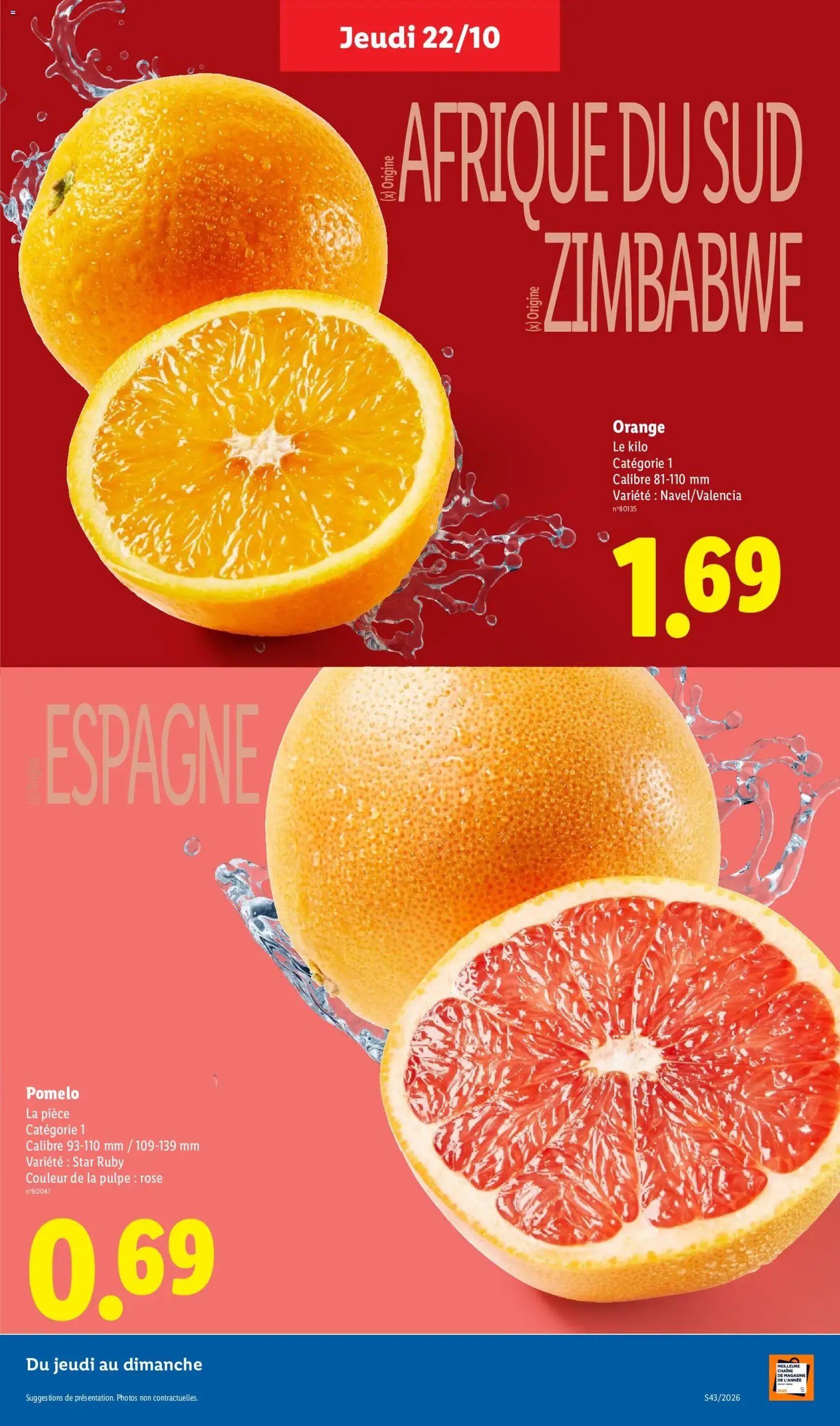LIDL catalogue - brochure valable à partir du 22/10/2026, page 5 sur 66