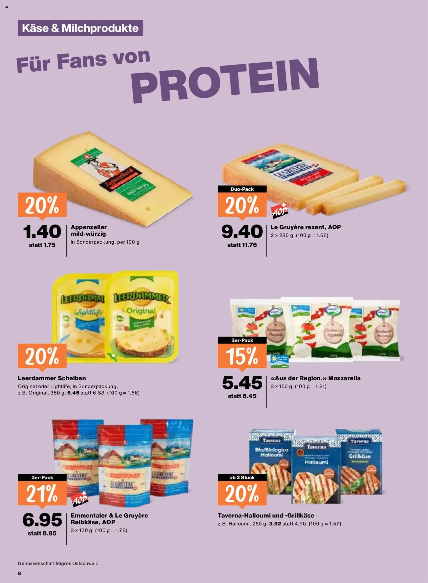 Migros aktionen - Gültiger Prospekt ab 23.04.2026, Seite 8 von insgesamt 20
