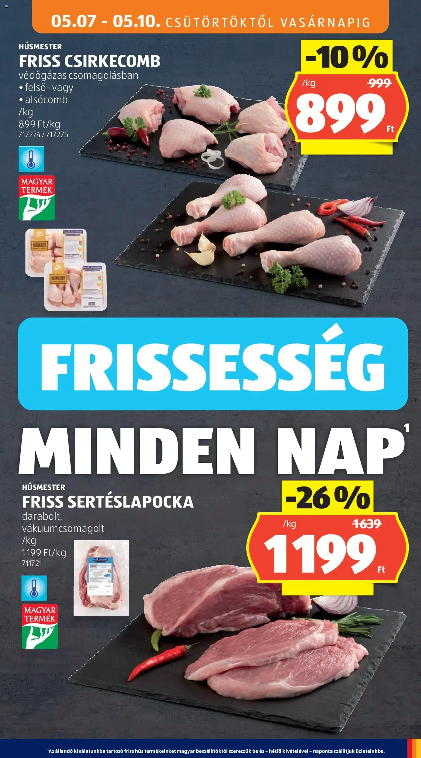 Aldi akciós újság - 2026.05.07. érvényes szórólap 11 oldal 37 oldalból