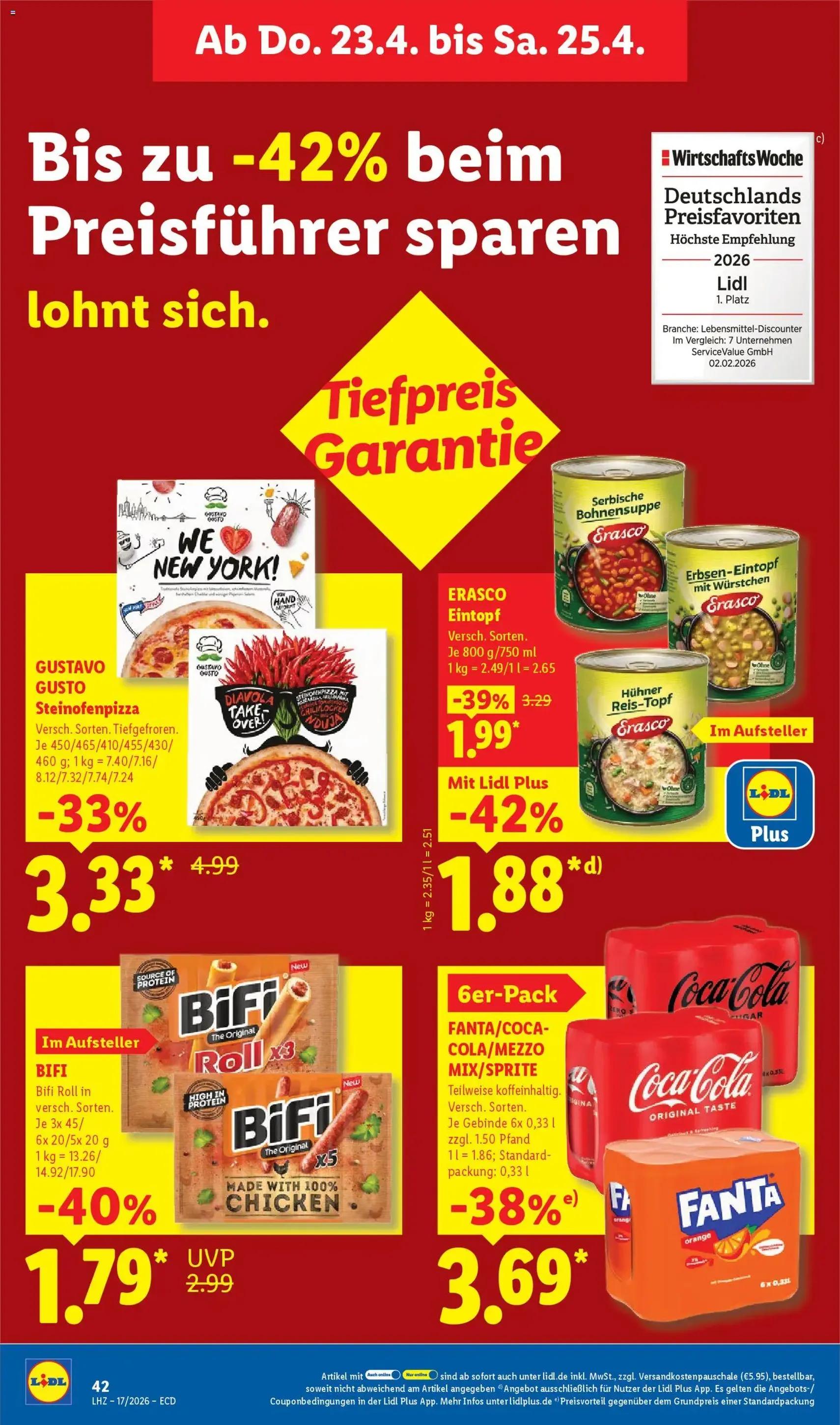Lidl Prospekt - Gültiger Prospekt ab 20.04.2026, Seite 62 von insgesamt 68