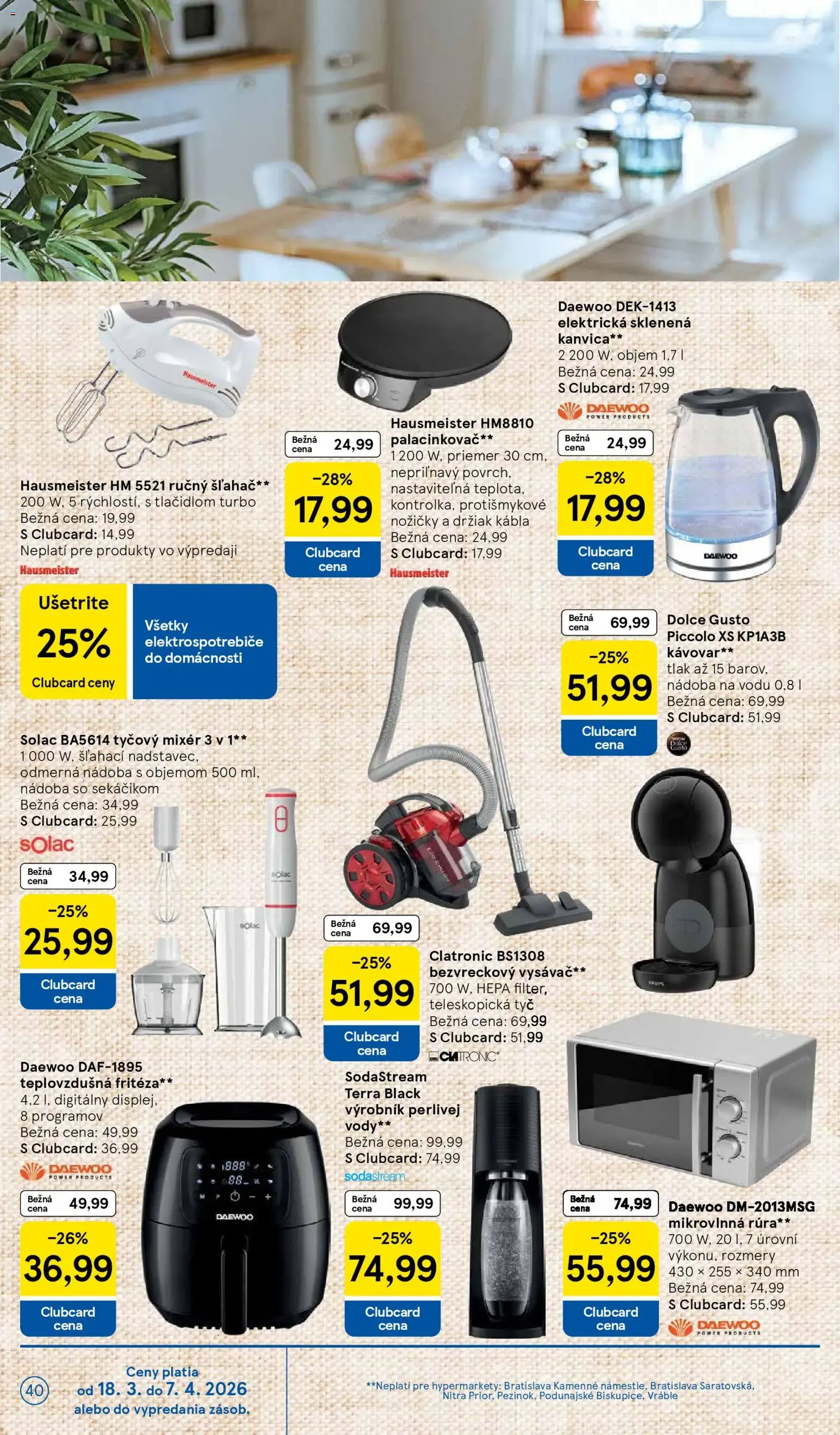 Tesco hypermarket - leták - platný leták od 18.03.2026 strana 40 z 49