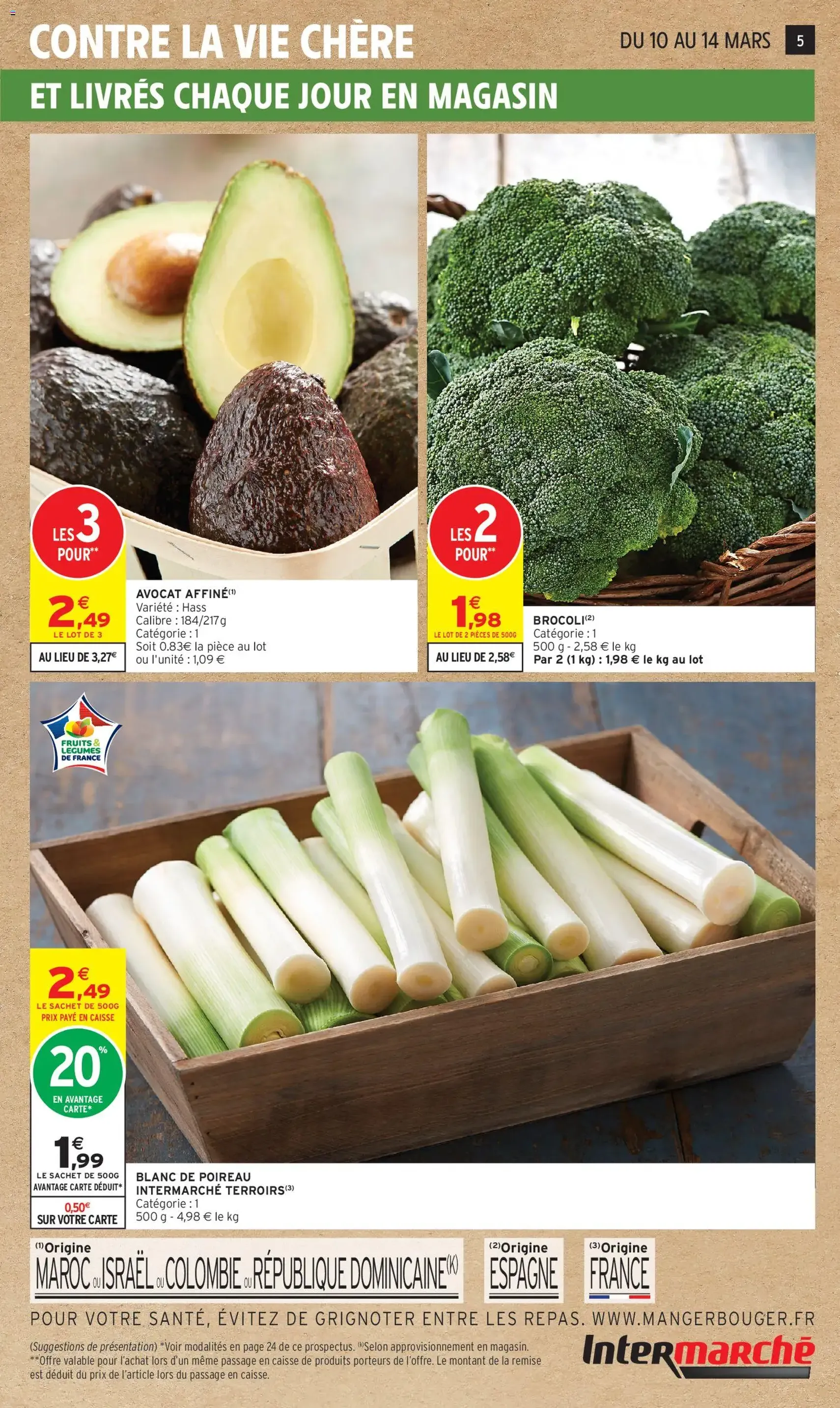 Intermarché catalogue semaine 11 - brochure valable à partir du 10/03/2026, page 5 sur 40