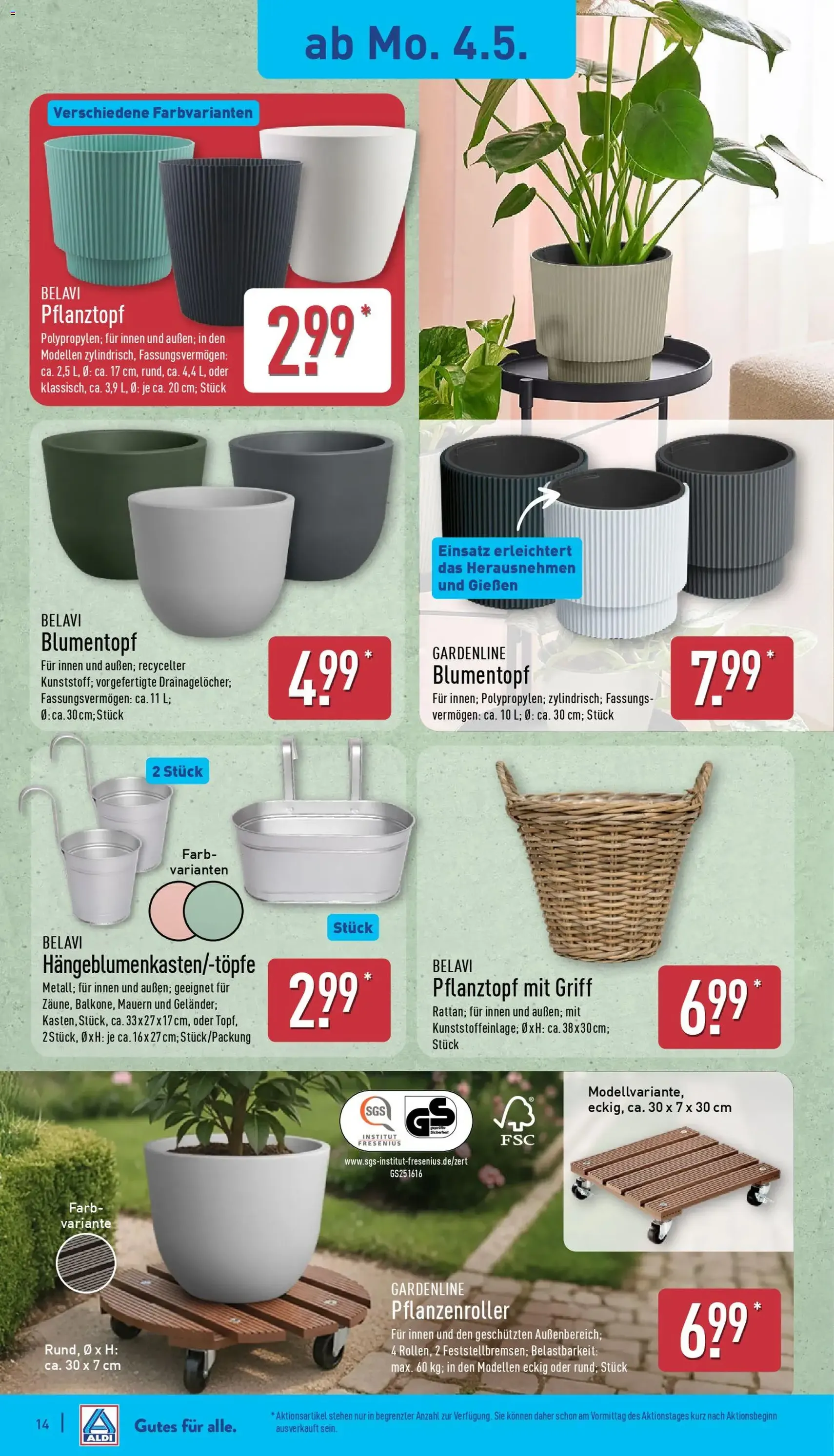Aldi Prospekt - Gültiger Prospekt ab 04.05.2026, Seite 14 von insgesamt 39