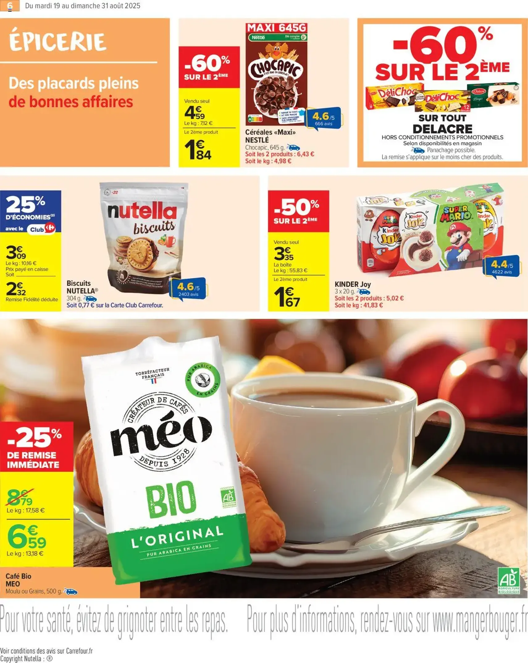 Carrefour Market catalogue semaine 34 - brochure valable à partir du 19/08/2025, page 8 sur 16 Carrefour Market catalogue semaine 34 - brochure valable à partir du 19/08/2025, page 8 sur 16