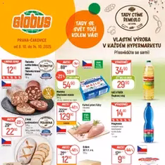 Globus leták - náhled letáku platný od 08.10.2025