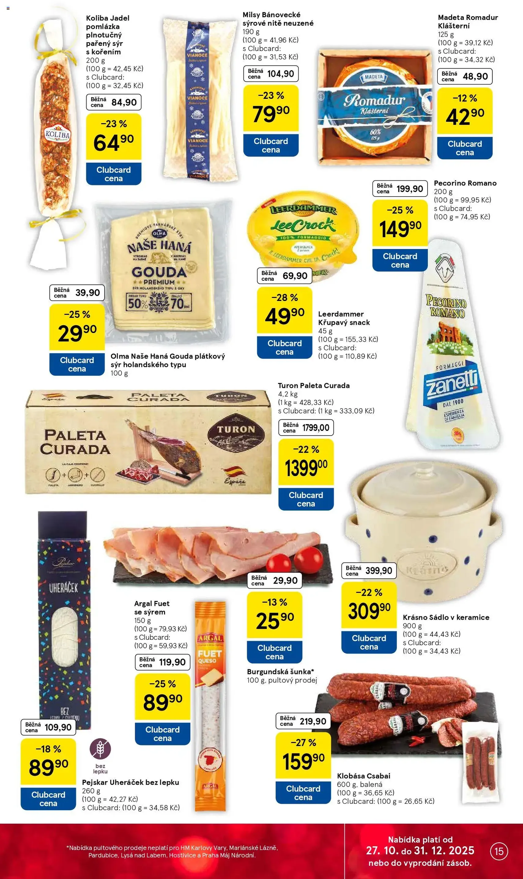 Tesco leták - Hypermarket - platný leták od 29.10.2025 strana 15 z 31 Tesco leták - Hypermarket - platný leták od 29.10.2025 strana 15 z 31