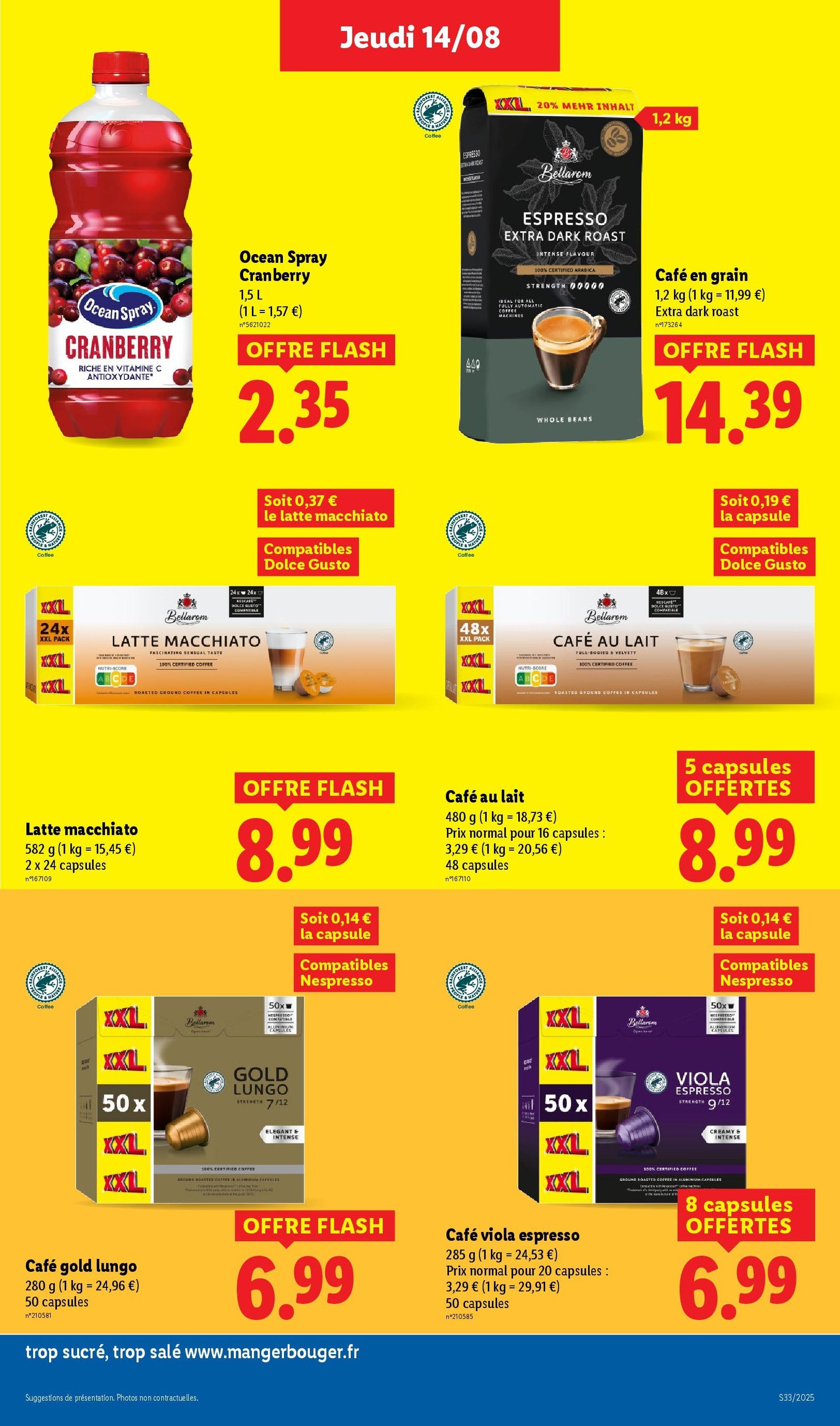 LIDL catalogue semaine 32 - brochure valable à partir du 14/08/2025, page 23 sur 72