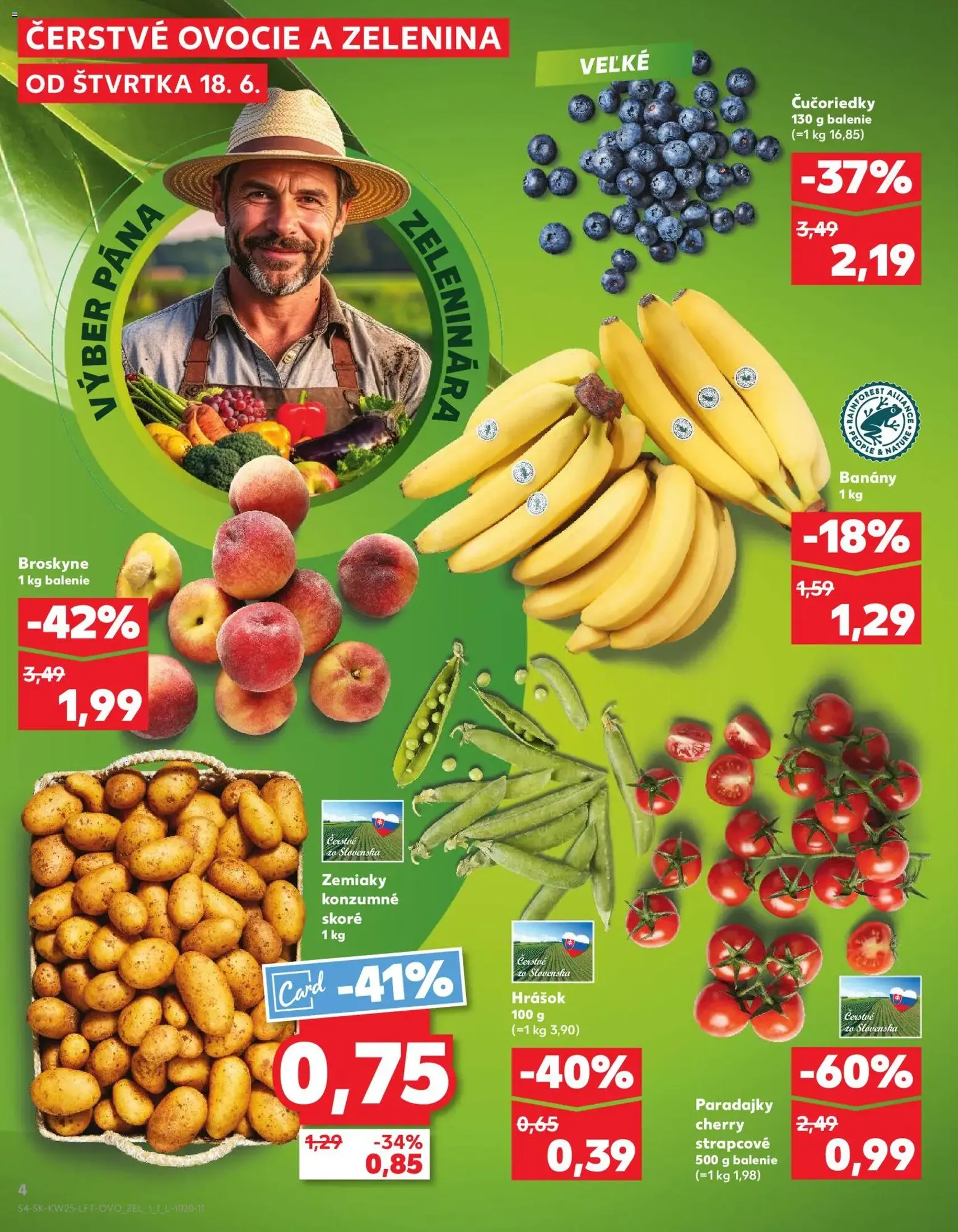 Kaufland SK akciós újság - 2026.06.18. érvényes szórólap 4 oldal 84 oldalból