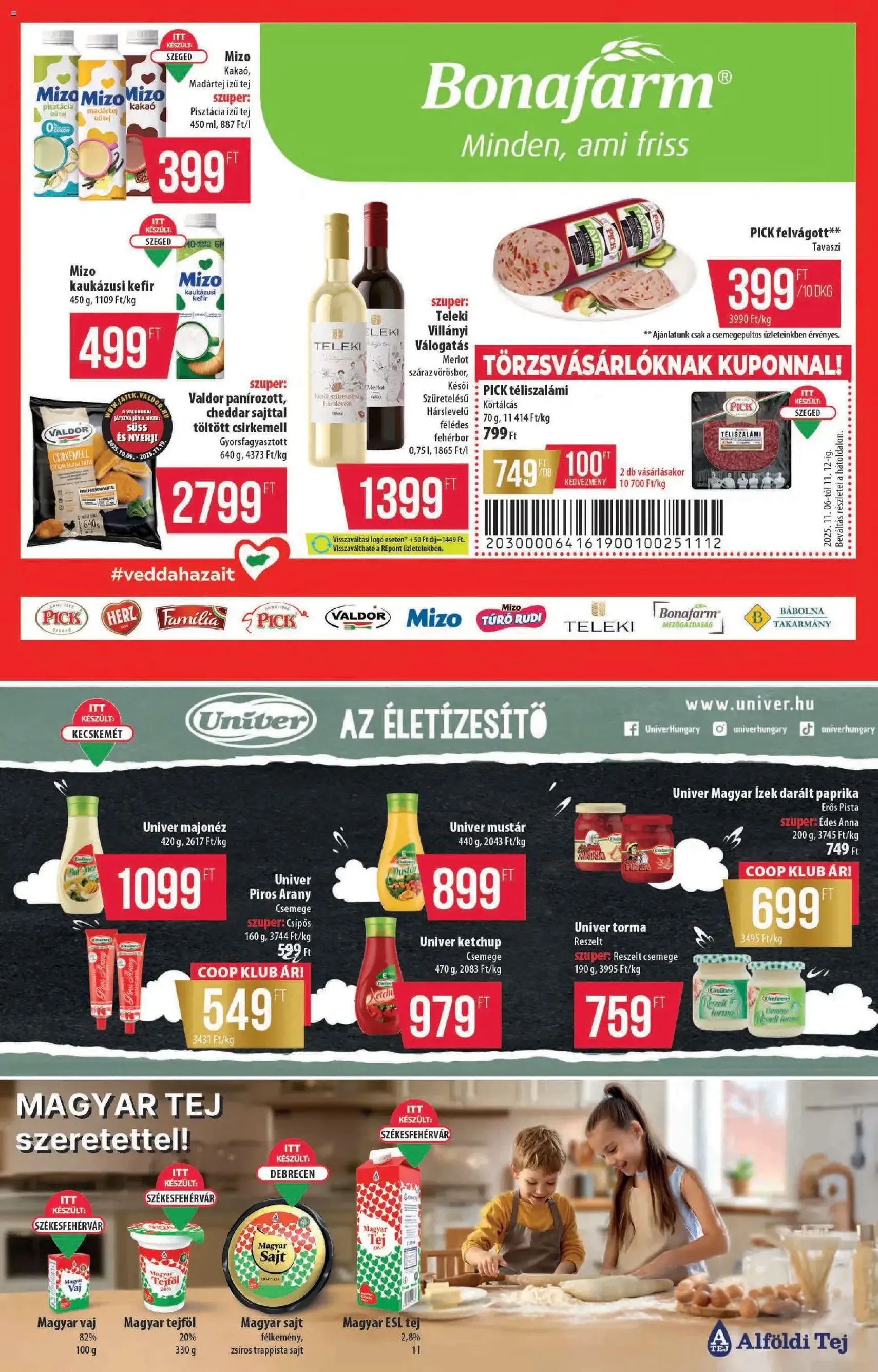 COOP Akciós újság - 2025.11.06. érvényes szórólap 6 oldal 12 oldalból