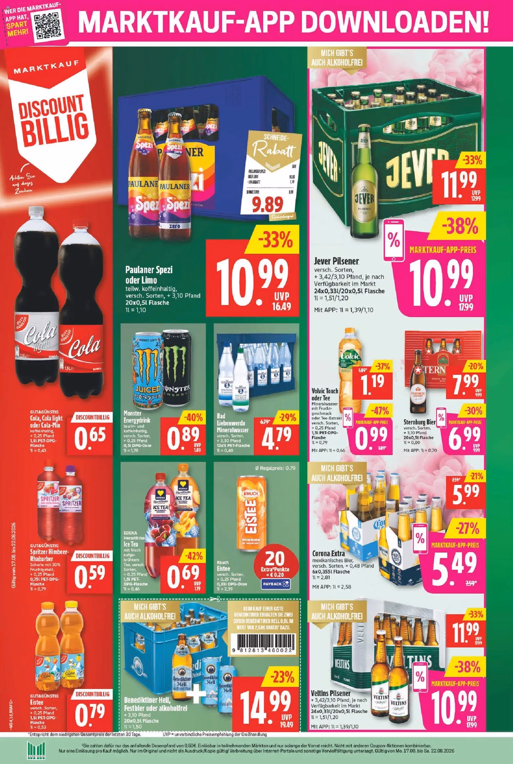 Marktkauf Prospekt - Gültiger Prospekt ab 17.08.2026, Seite 16 von insgesamt 32