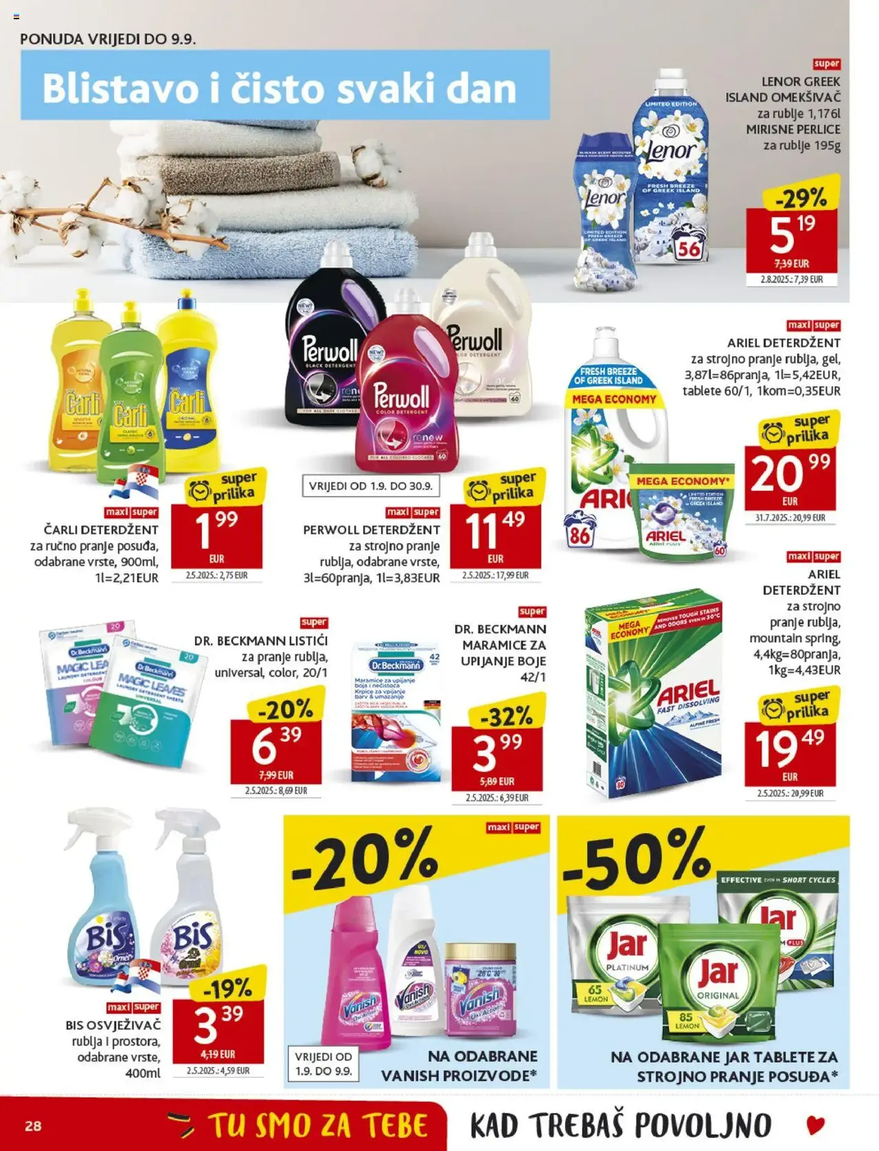 Konzum HR Akciós újság - 2025.08.27. érvényes szórólap 28 oldal 45 oldalból Konzum HR Akciós újság - 2025.08.27. érvényes szórólap 28 oldal 45 oldalból