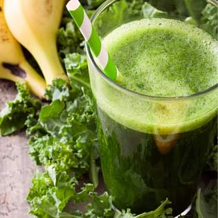 Recipe preview Simple Green Kale Banana Berry Smoothie
