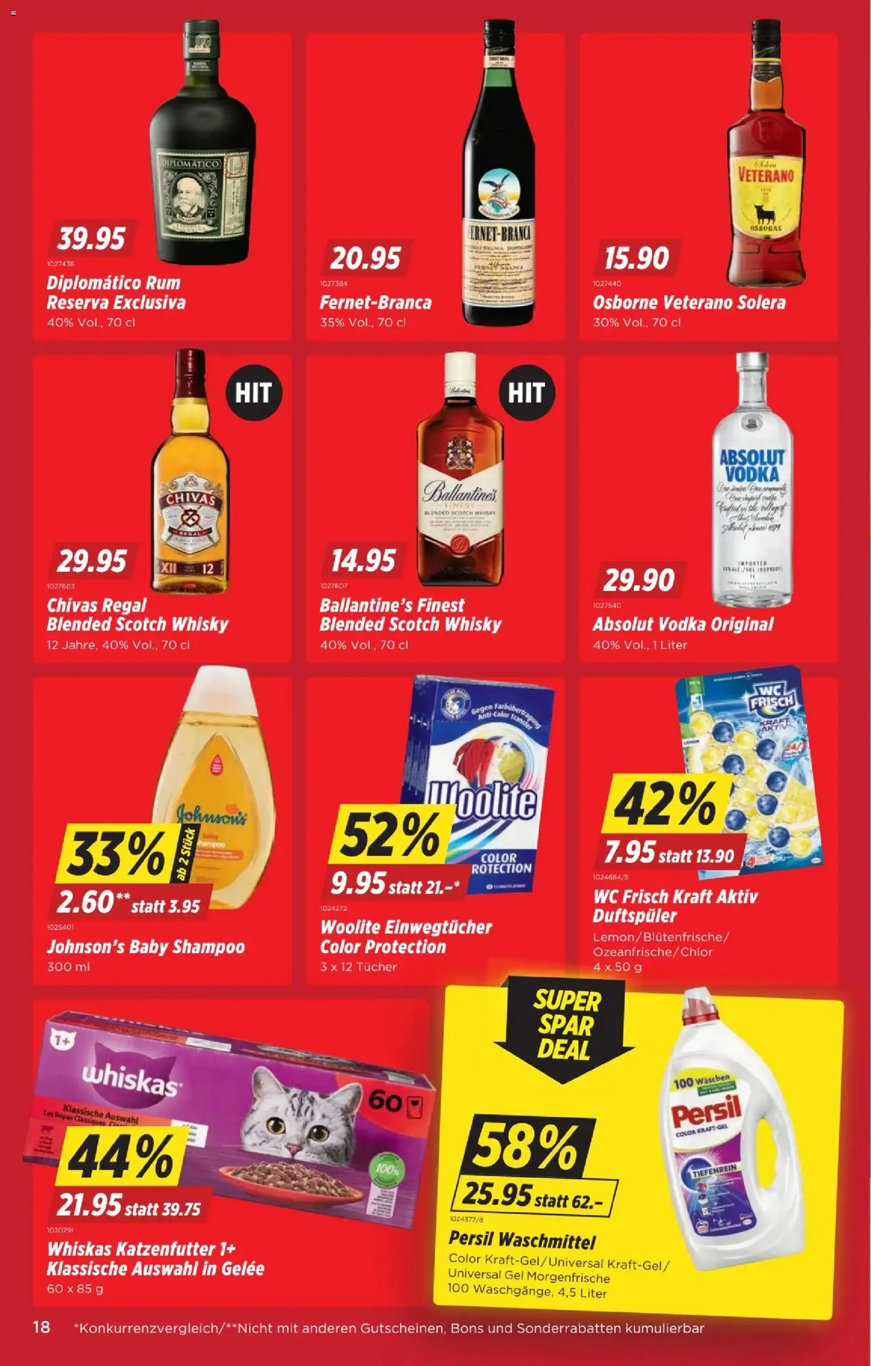 Denner aktionen - Gültiger Prospekt ab 08.10.2026, Seite 18 von insgesamt 22