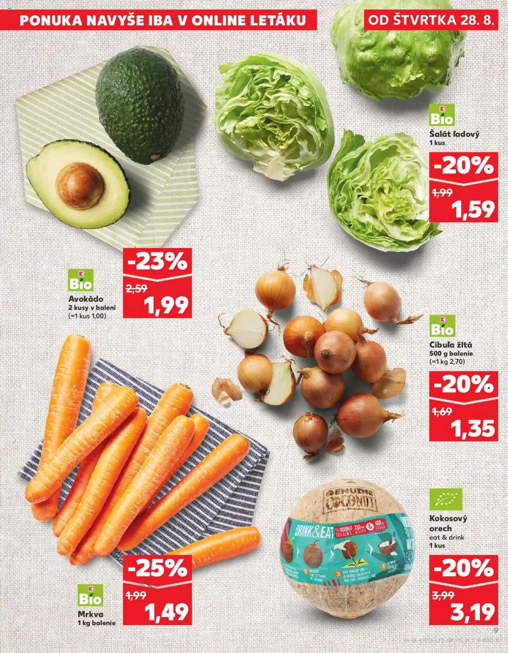 Kaufland SK Bratislava-Devínska Nová Ves - 2025.08.28. érvényes szórólap 9 oldal 80 oldalból