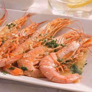 Recipe preview Easy and quick Christmas prawns recipe