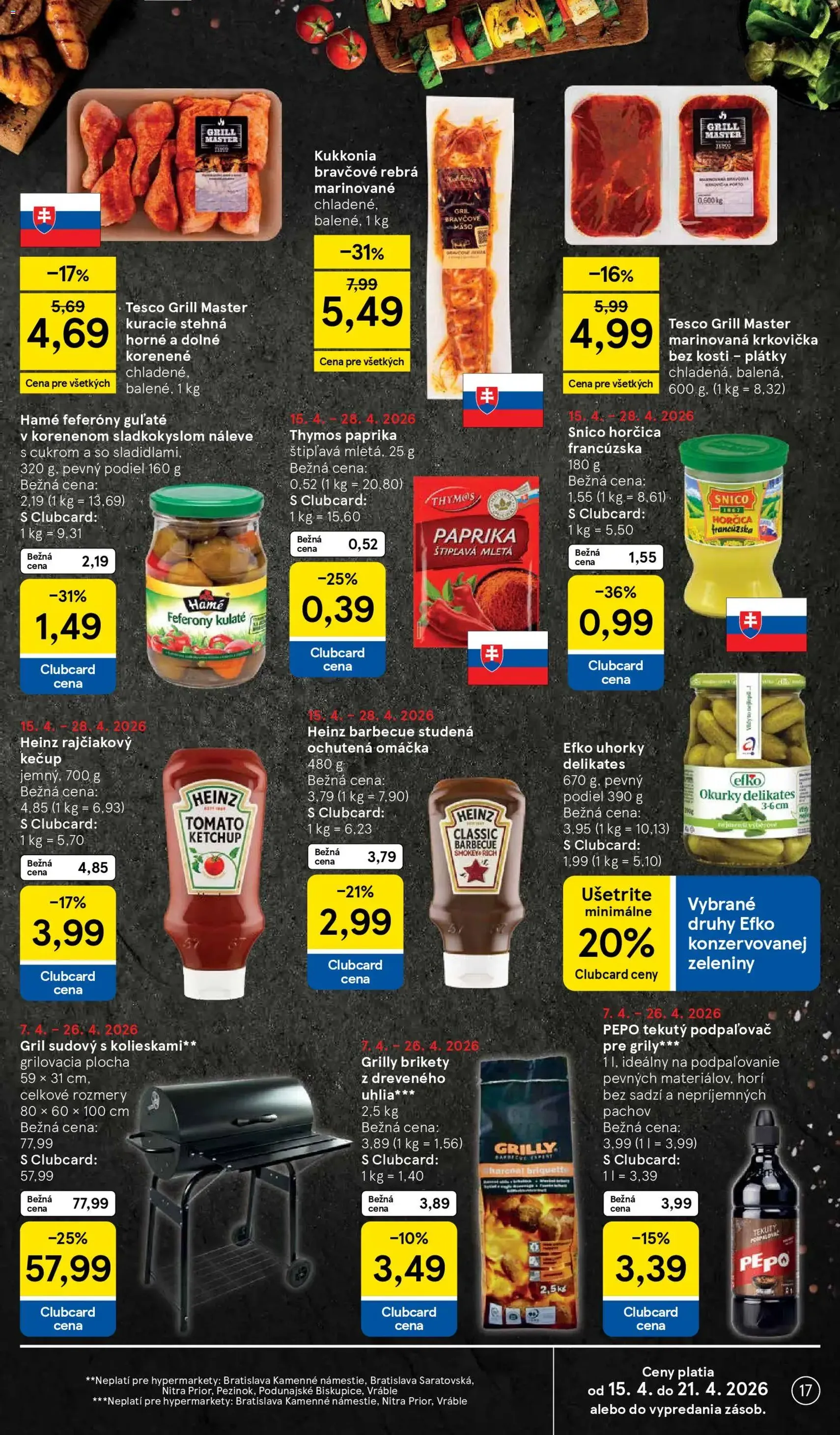 Tesco Hypermarket - leták - platný leták od 15.04.2026 strana 17 z 37