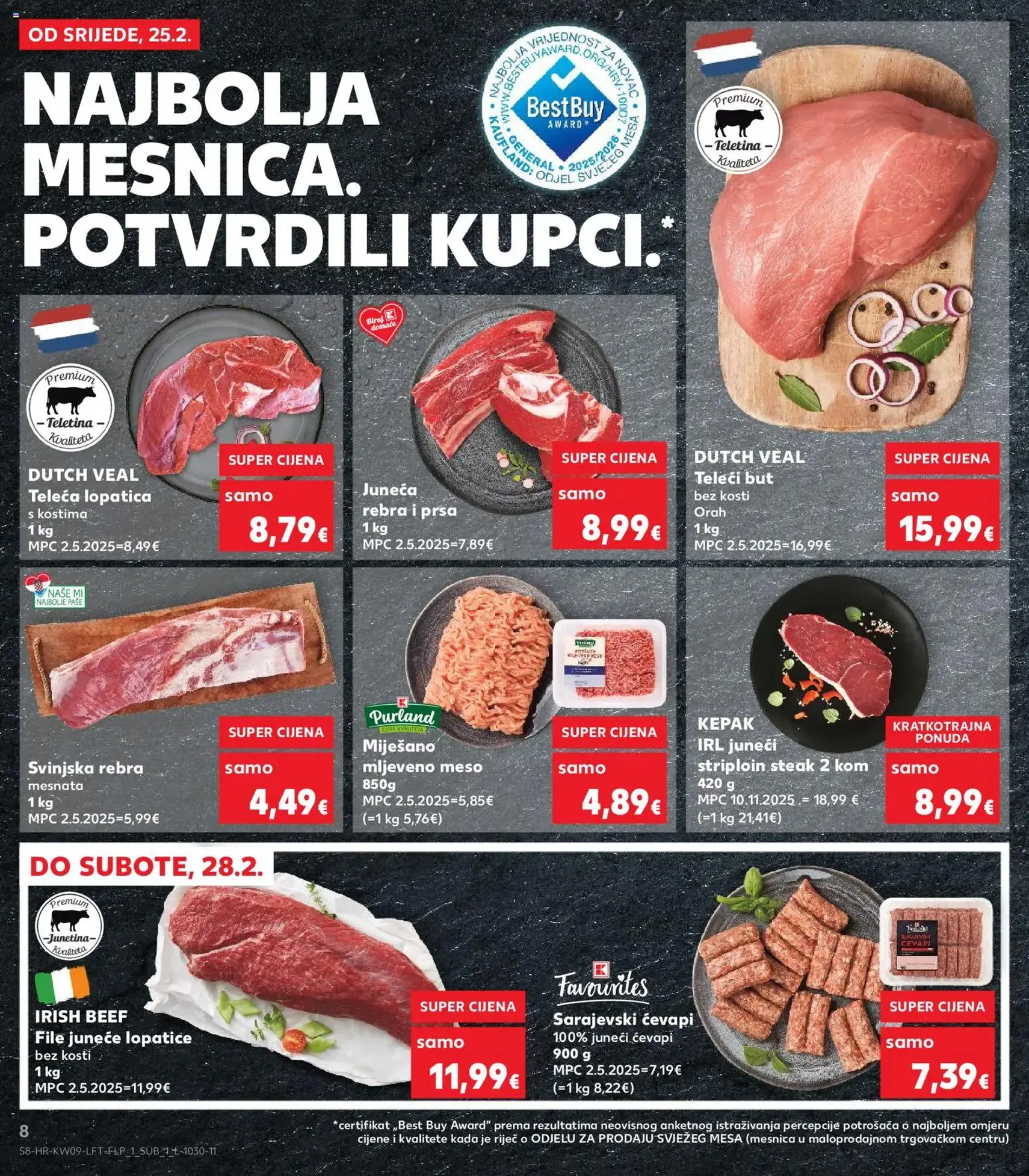 Kaufland HR Akciós újság - 2026.02.25. érvényes szórólap 8 oldal 32 oldalból