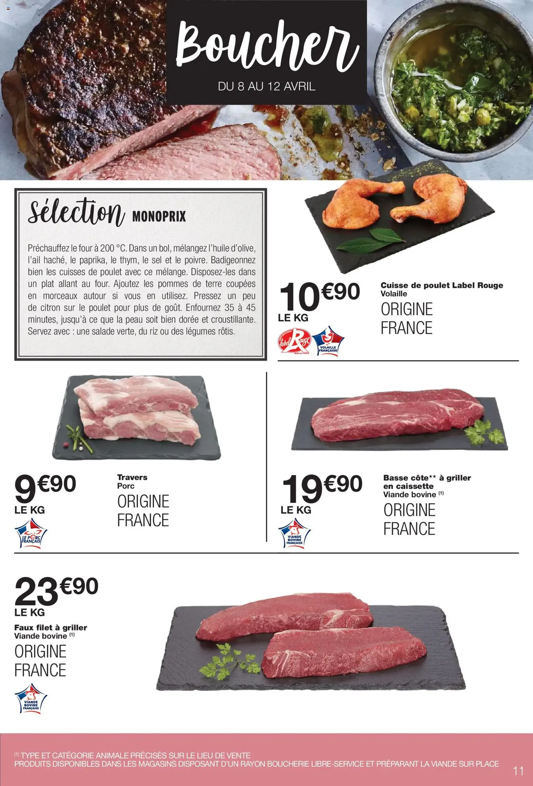 Monoprix catalogue - brochure valable à partir du 08/04/2026, page 11 sur 50