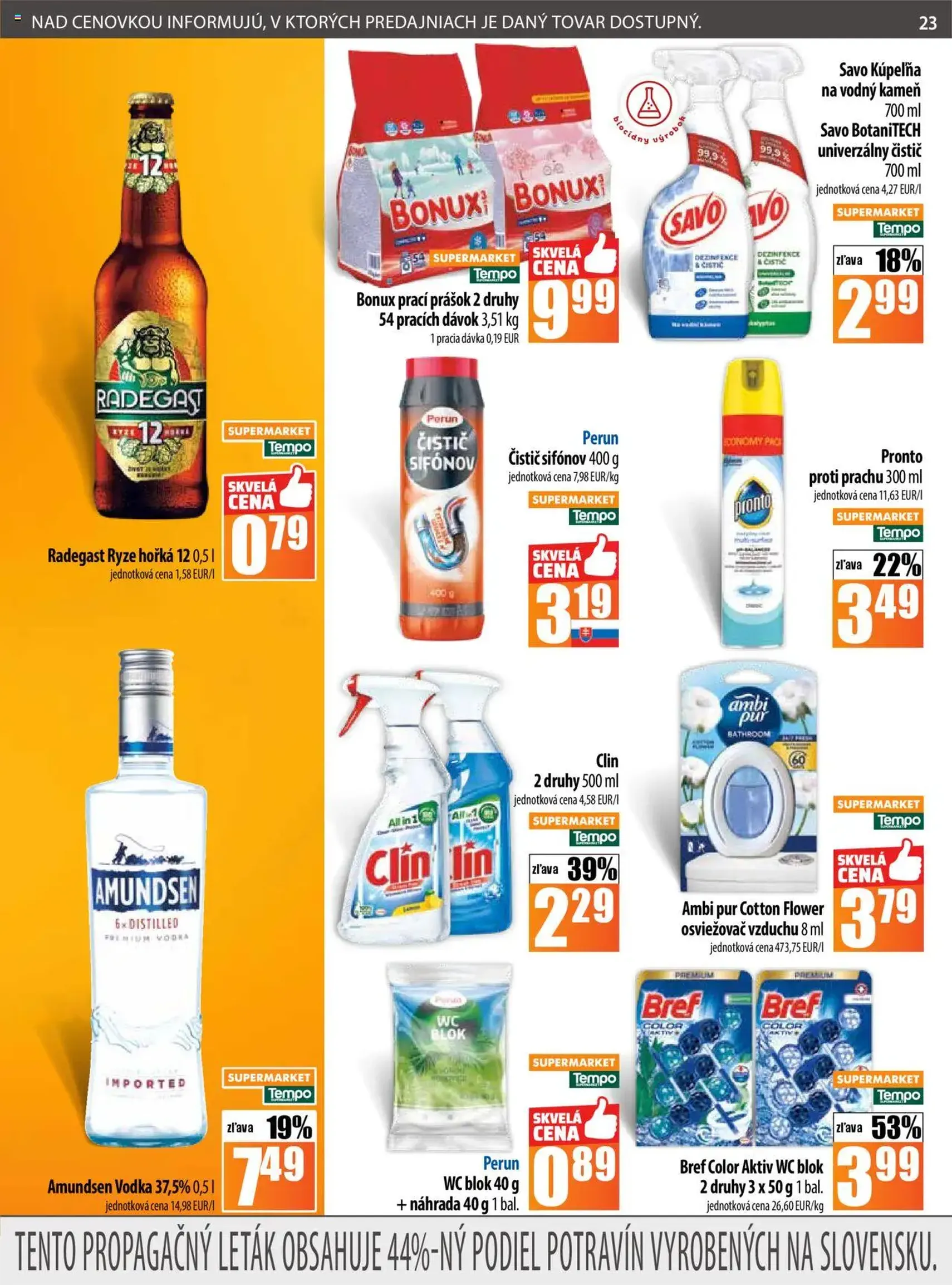 COOP Jednota leták - platný leták od 28.08.2025 strana 23 z 28 COOP Jednota leták - platný leták od 28.08.2025 strana 23 z 28