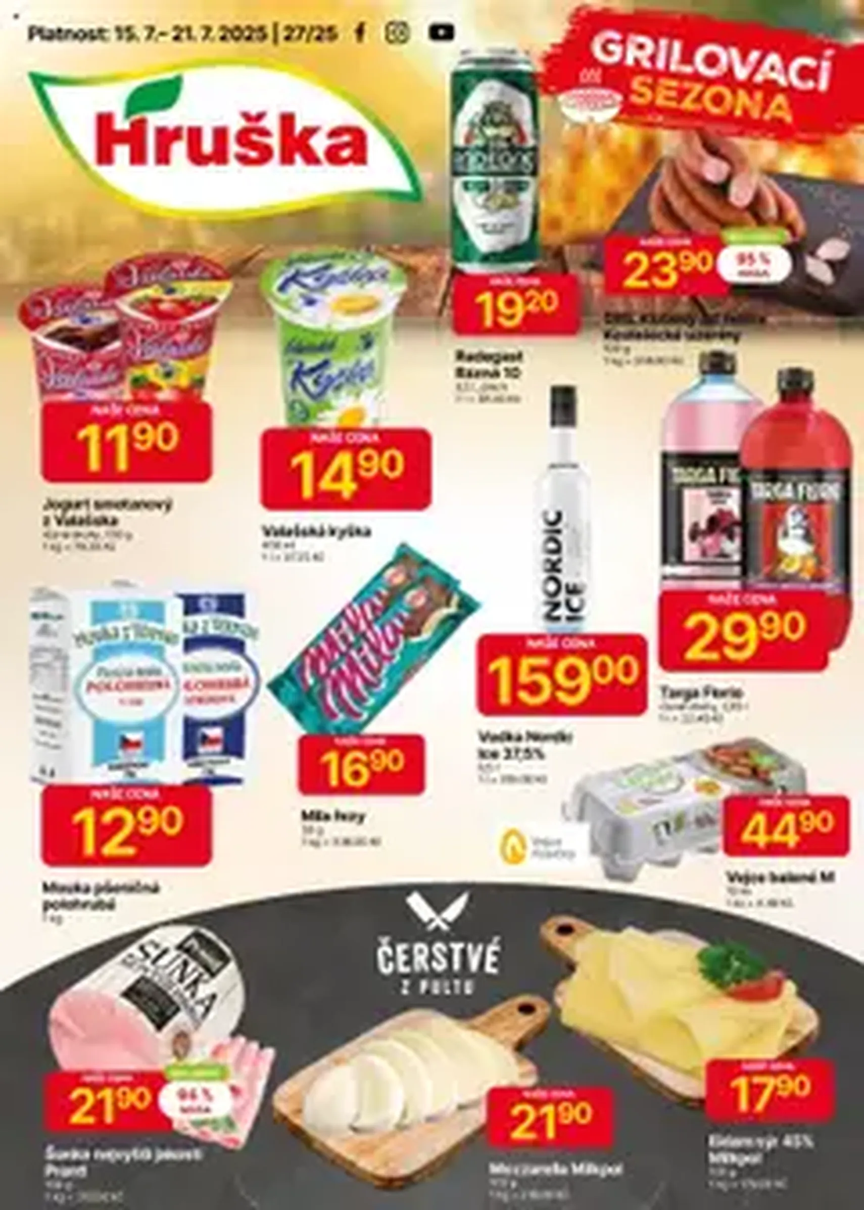 Hruška leták - platný leták od 15.07.2025 strana 1 z 1