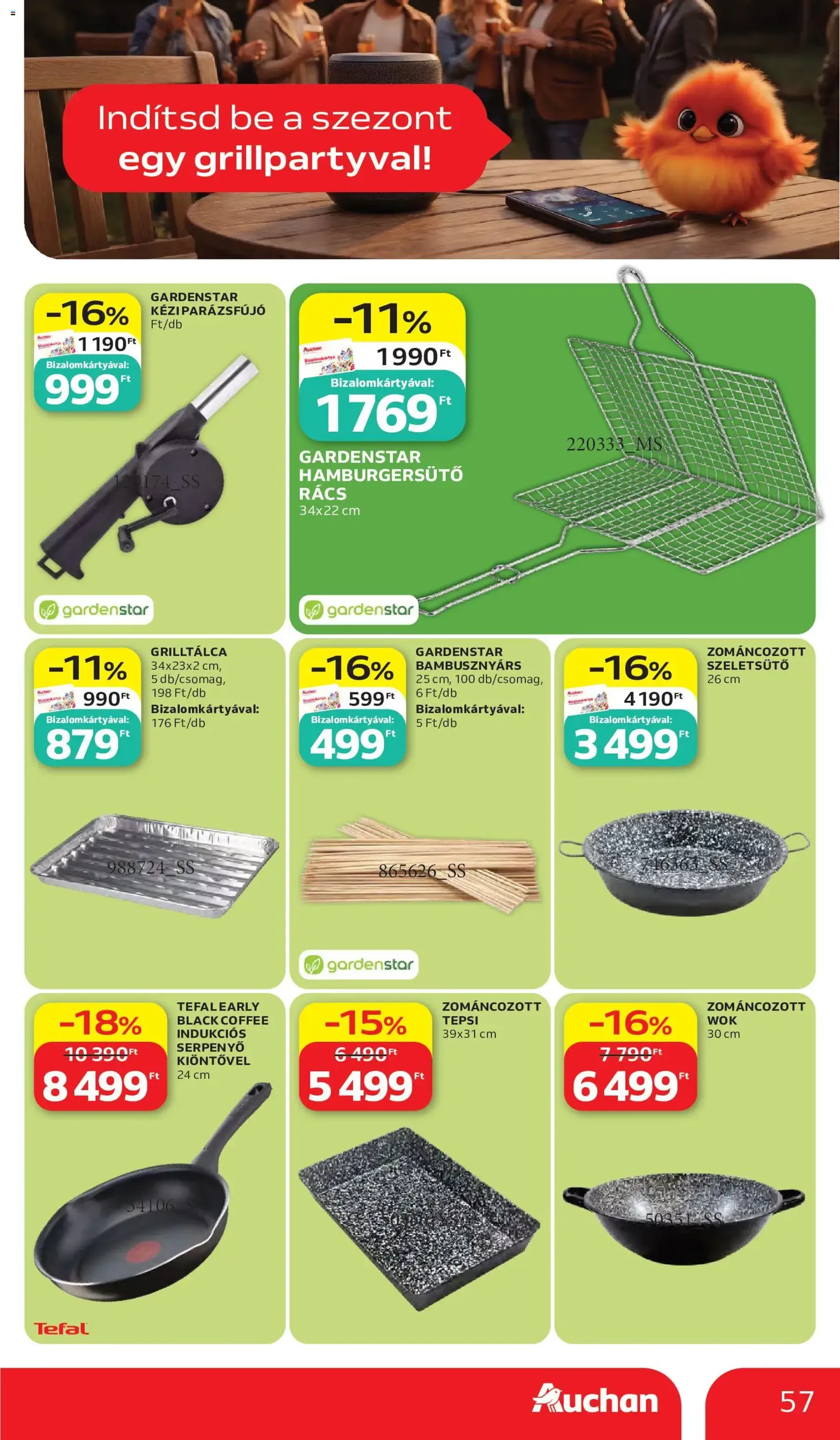 Auchan akciós újság - 2026.05.28. érvényes szórólap 57 oldal 58 oldalból
