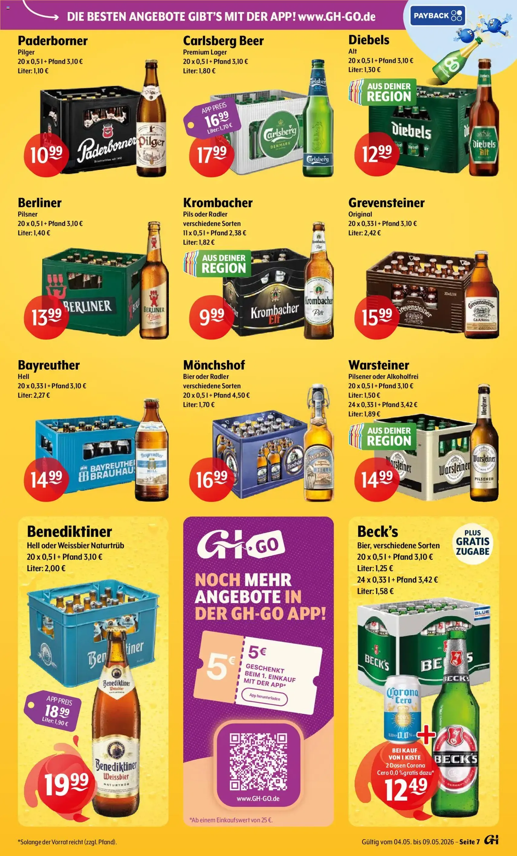 Trink und Spare Prospekt - Gültiger Prospekt ab 04.05.2026, Seite 7 von insgesamt 10