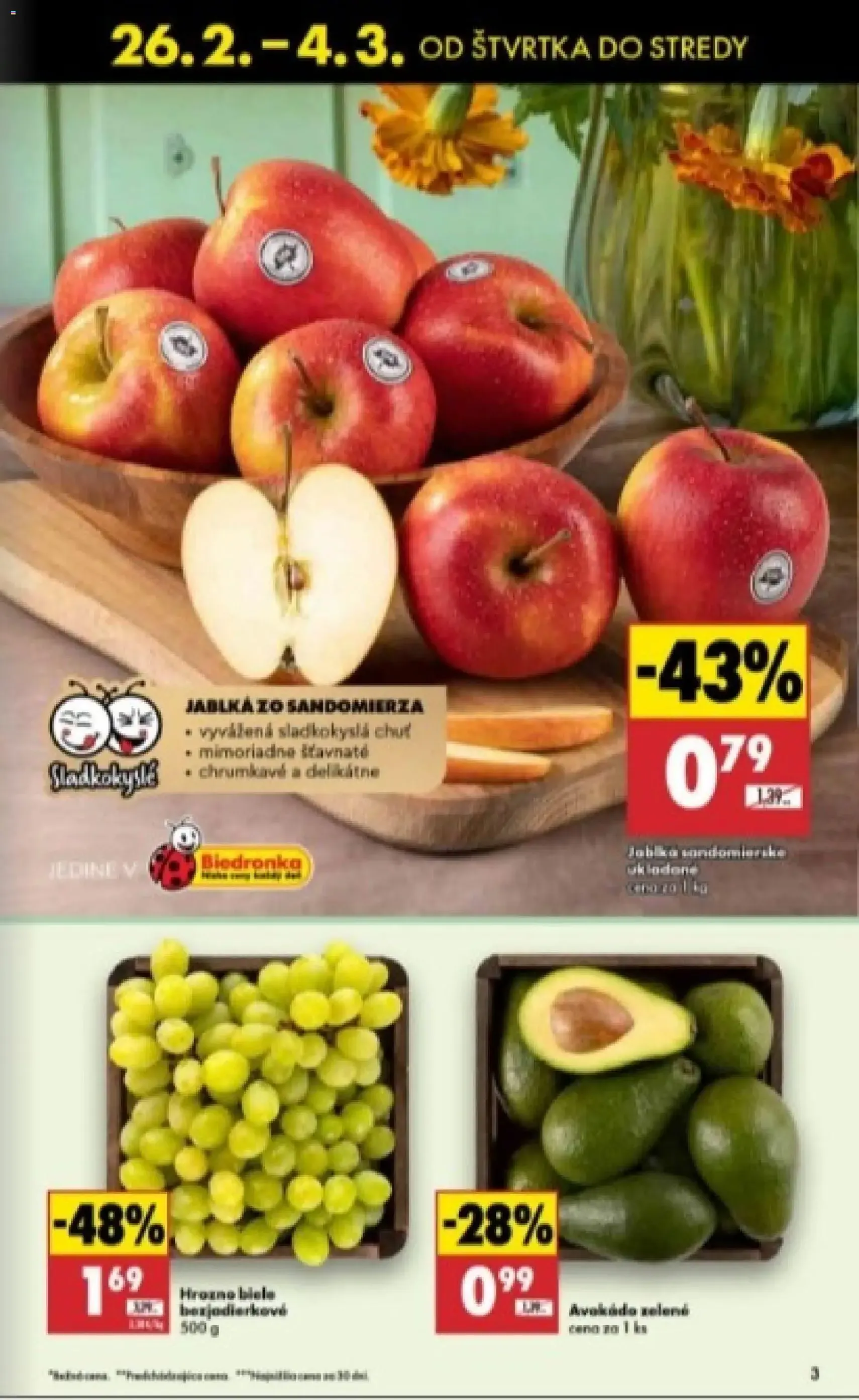 Biedronka leták - platný leták od 26.02.2026 strana 3 z 48