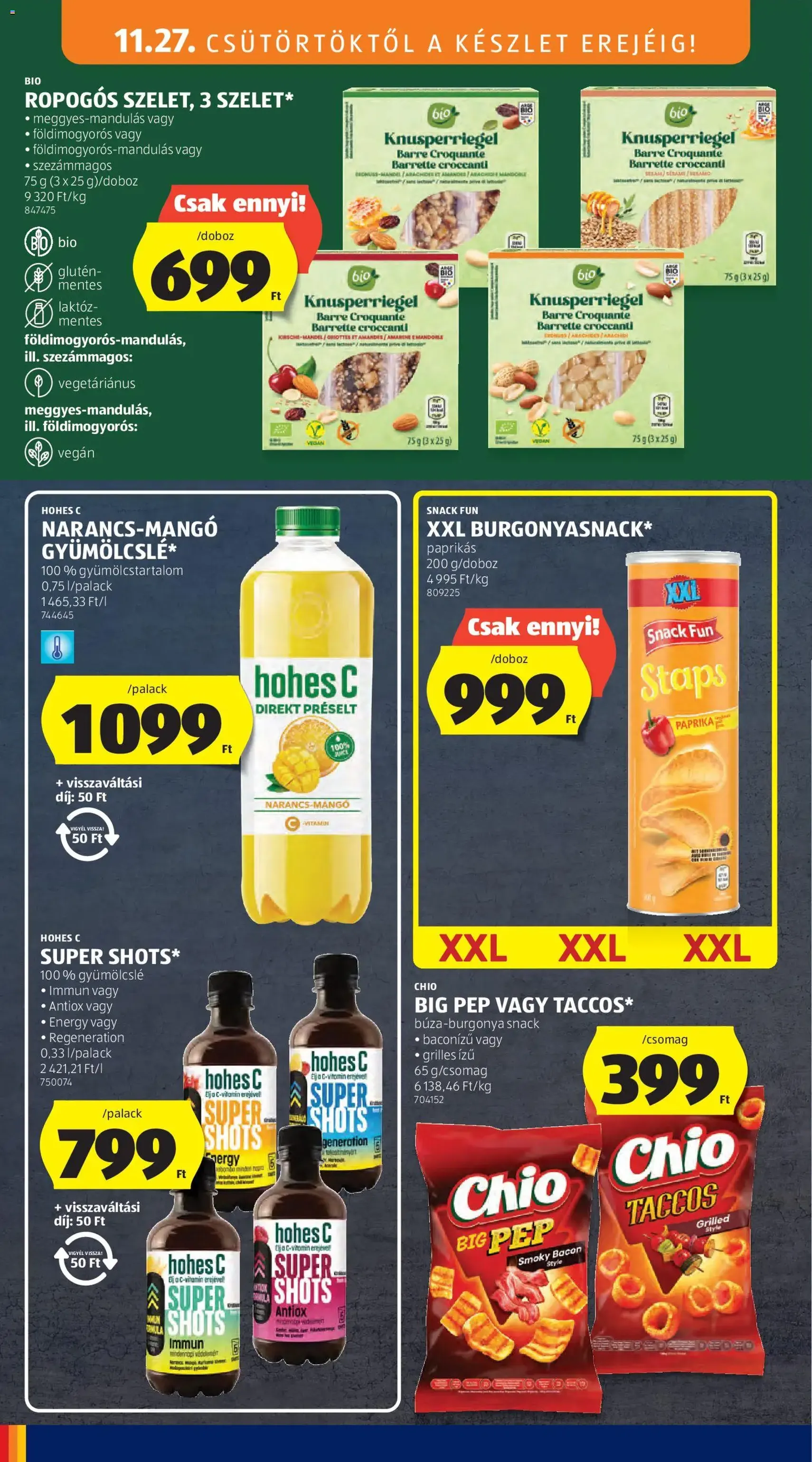 Aldi Black Friday - 2025.11.27. érvényes szórólap 16 oldal 62 oldalból