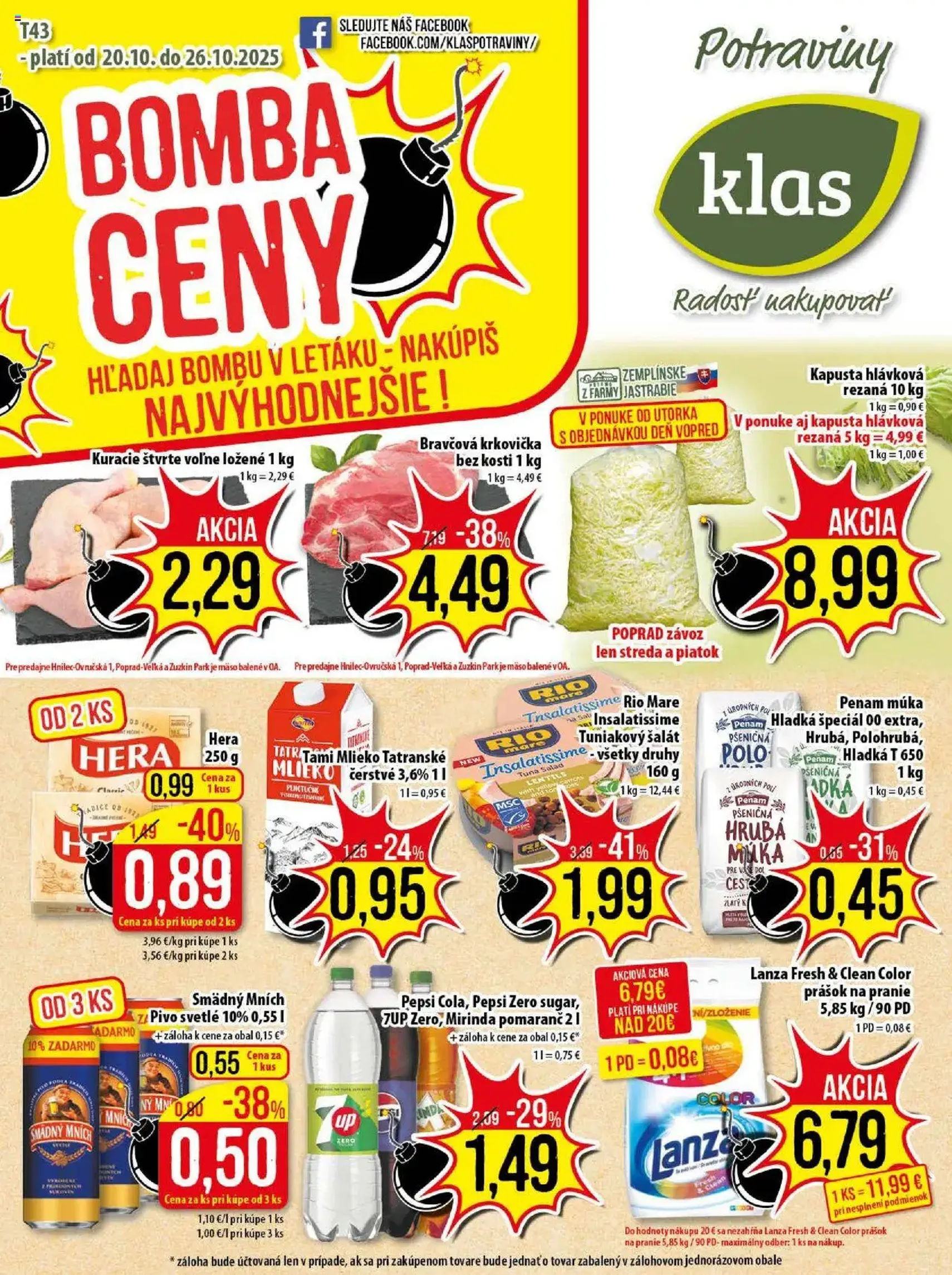 Klas leták - platný leták od 20.10.2025 strana 1 z 25 Klas leták - platný leták od 20.10.2025 strana 1 z 25