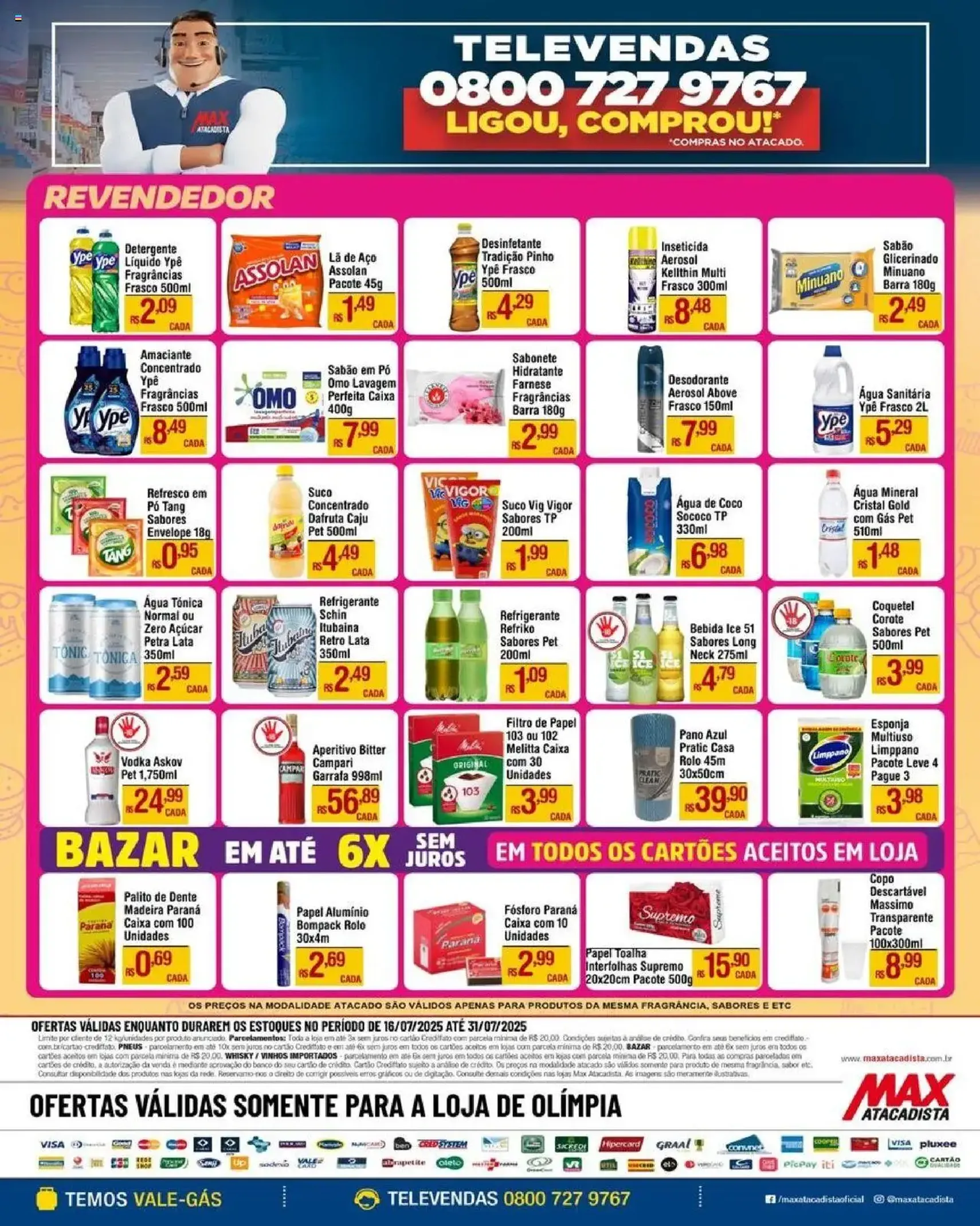 Max Atacadista - Ofertas Linha Profissional - folheto válido a partir de 16/07/2025 página 4 de 4