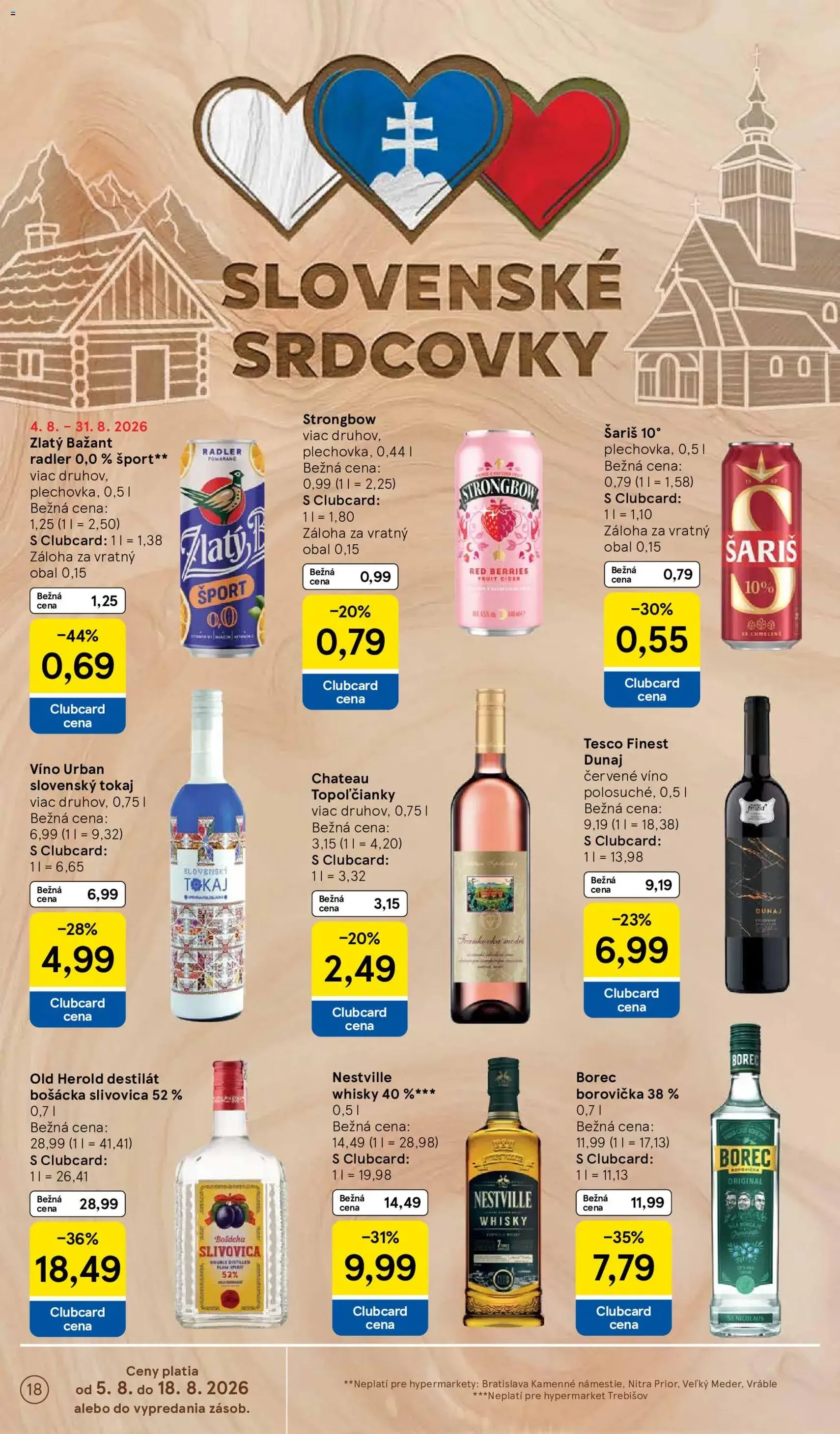 Tesco Hypermarket - leták - platný leták od 05.08.2026 strana 18 z 52