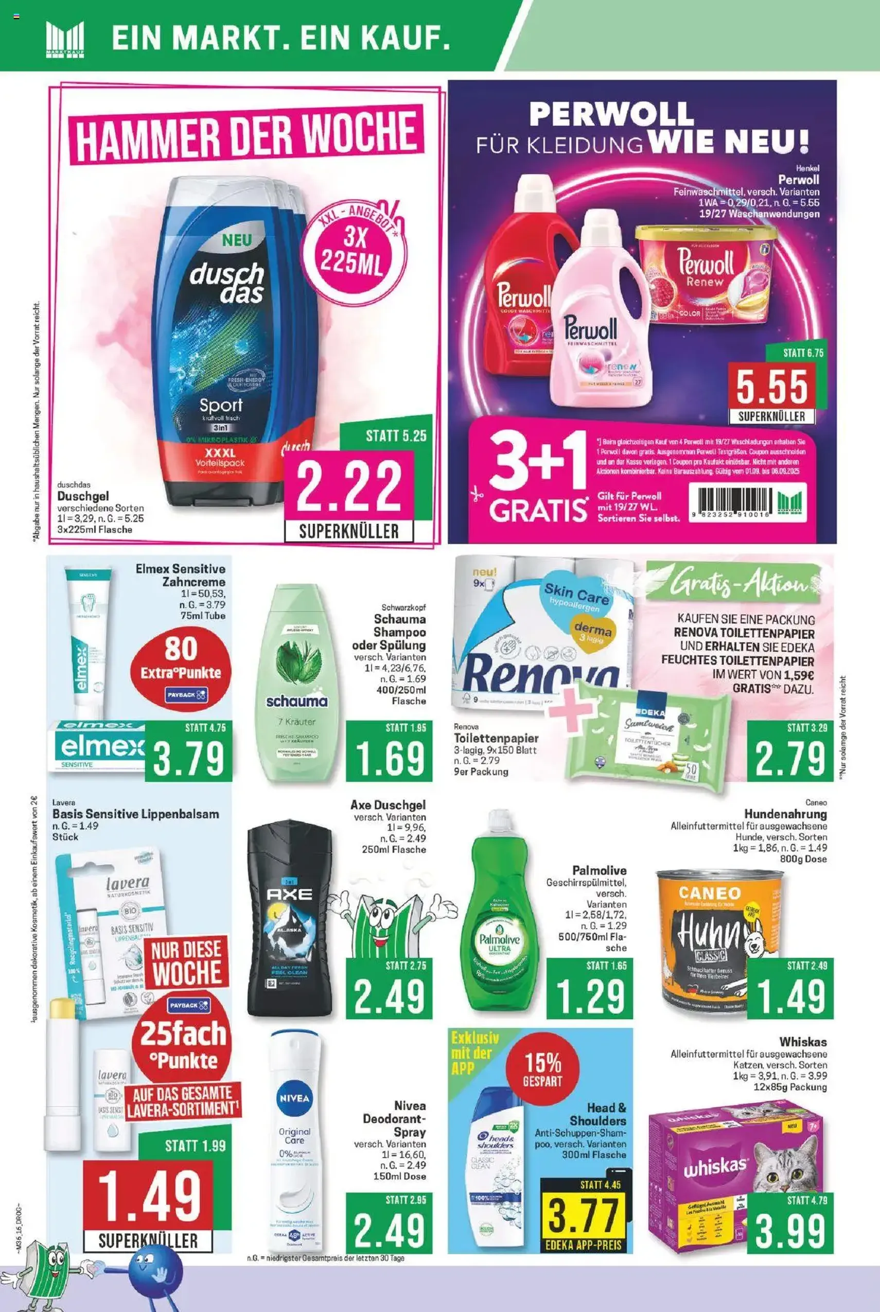 Marktkauf Prospekt - Gültiger Prospekt ab 01.09.2025, Seite 16 von insgesamt 32 Marktkauf Prospekt - Gültiger Prospekt ab 01.09.2025, Seite 16 von insgesamt 32
