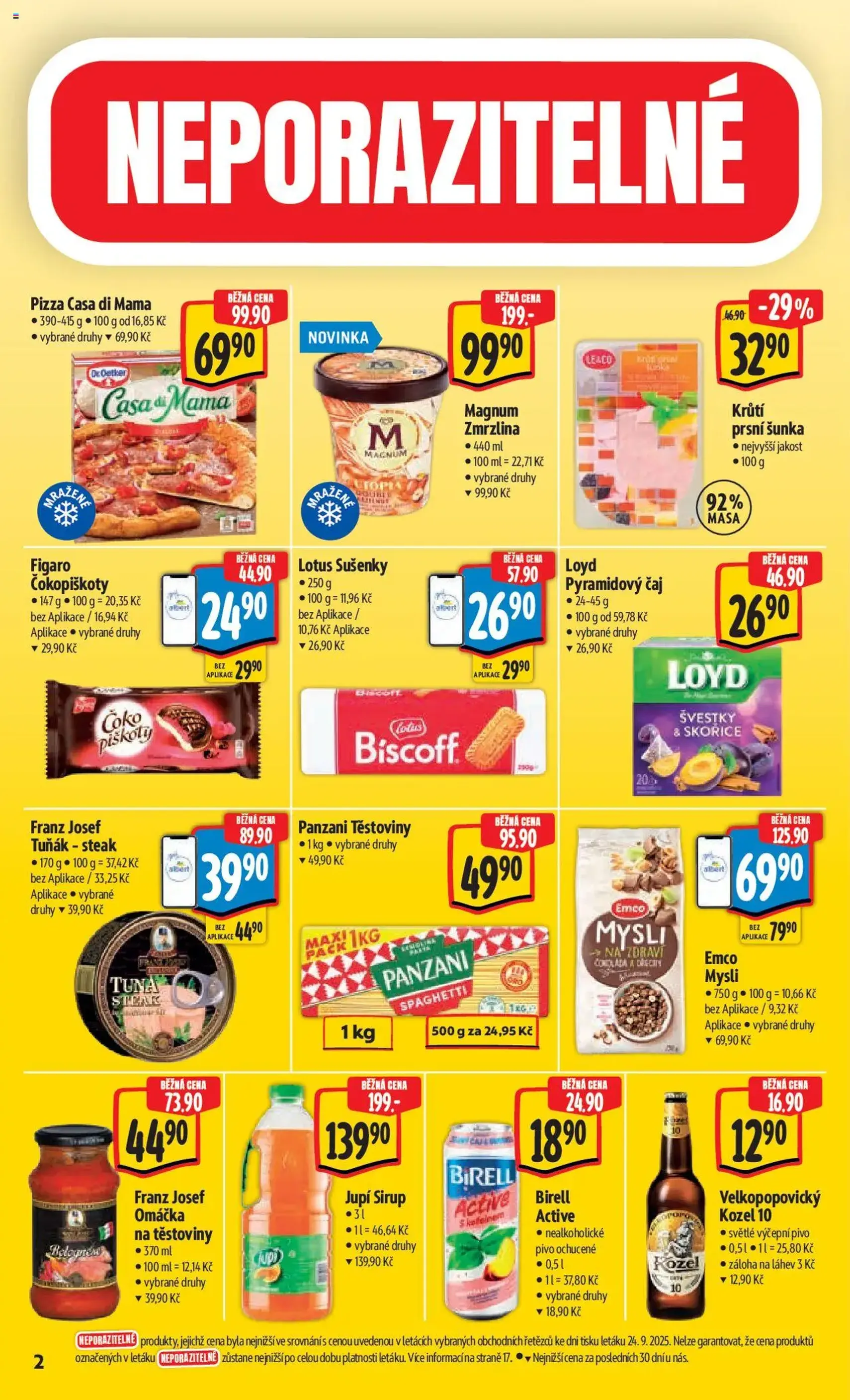 Albert leták - Hypermarket - platný leták od 01.10.2025 strana 6 z 53