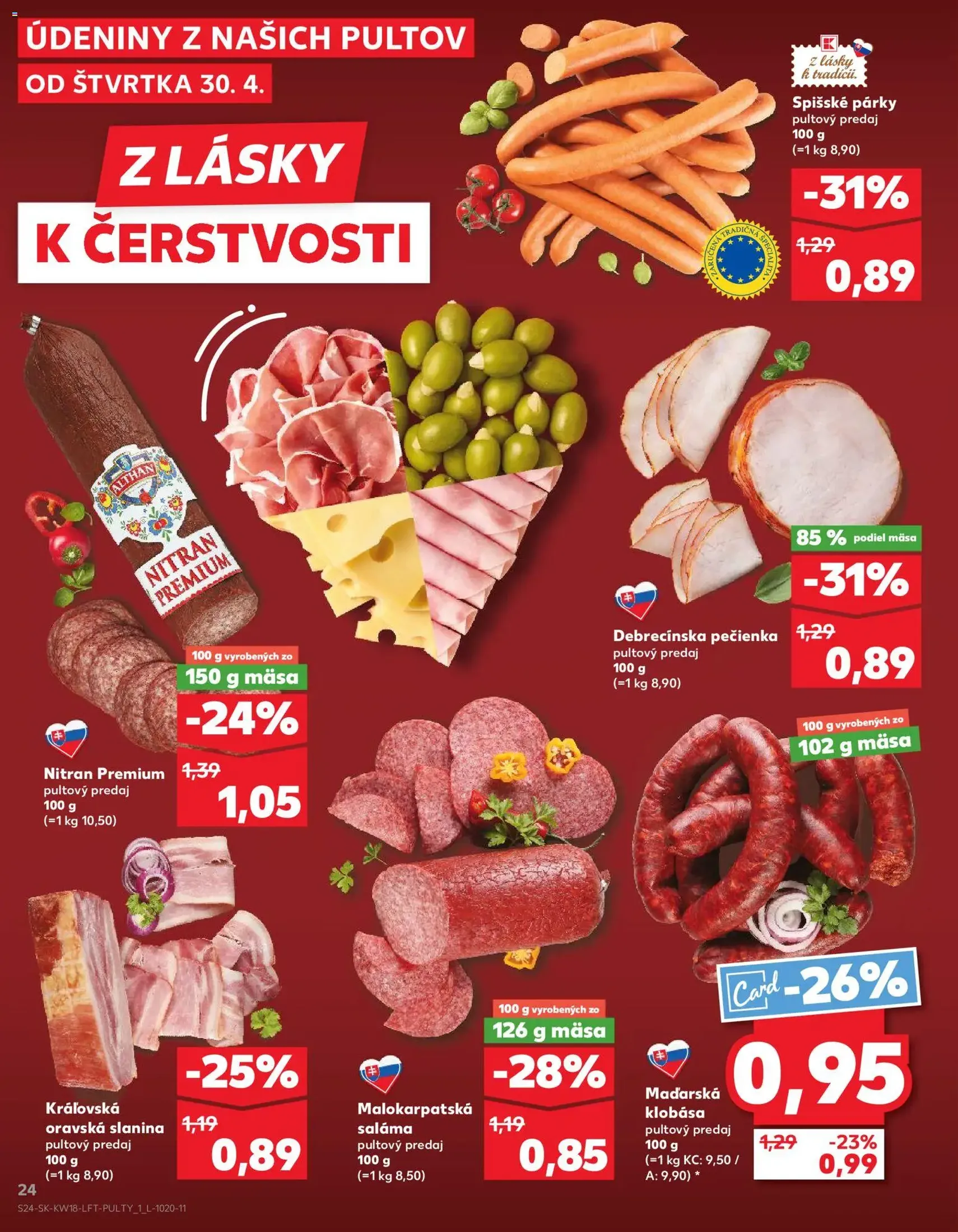 Kaufland leták - platný leták od 30.04.2026 strana 24 z 72