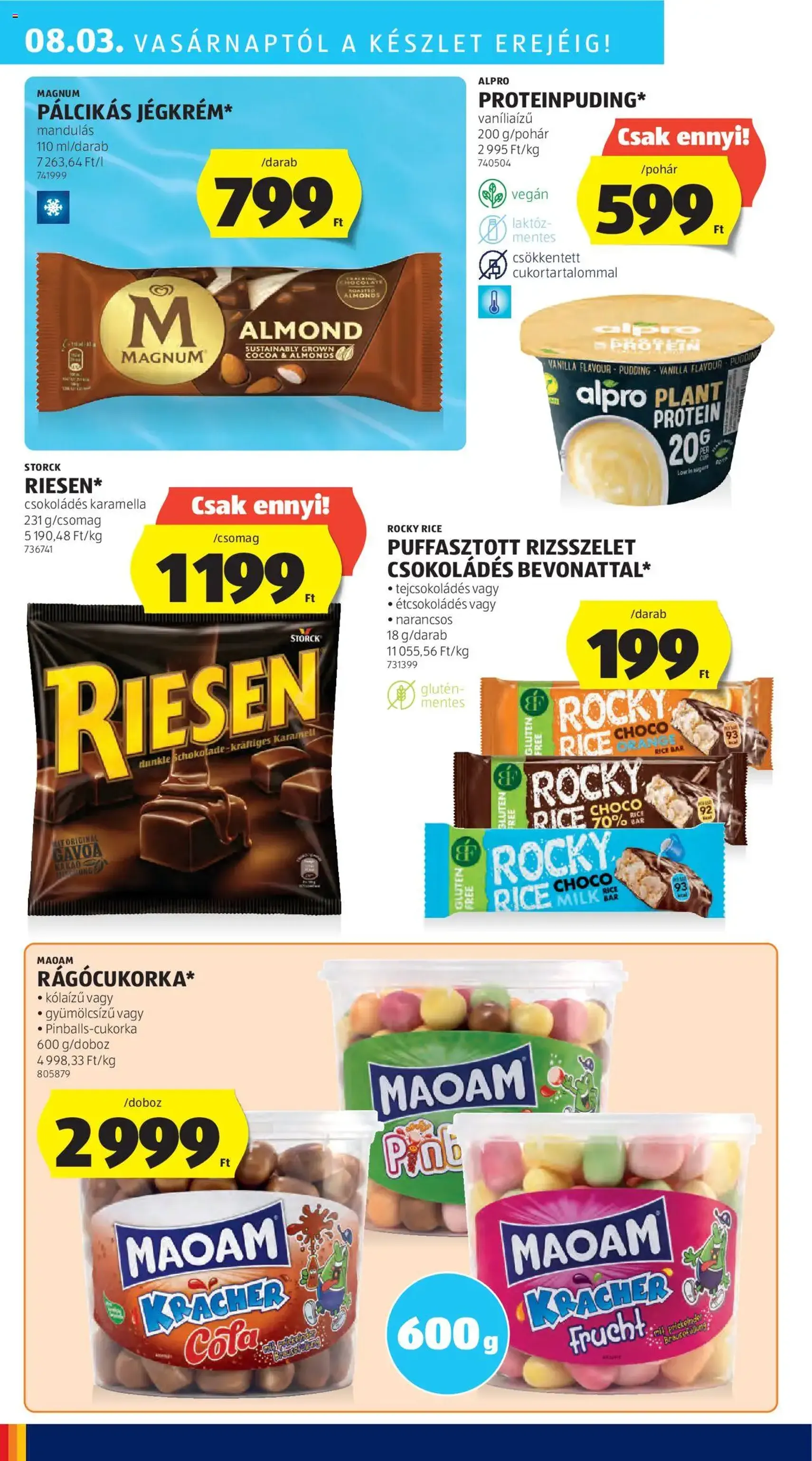 Aldi Akciós újság - 2025.07.31. érvényes szórólap 40 oldal 54 oldalból Aldi Akciós újság - 2025.07.31. érvényes szórólap 40 oldal 54 oldalból