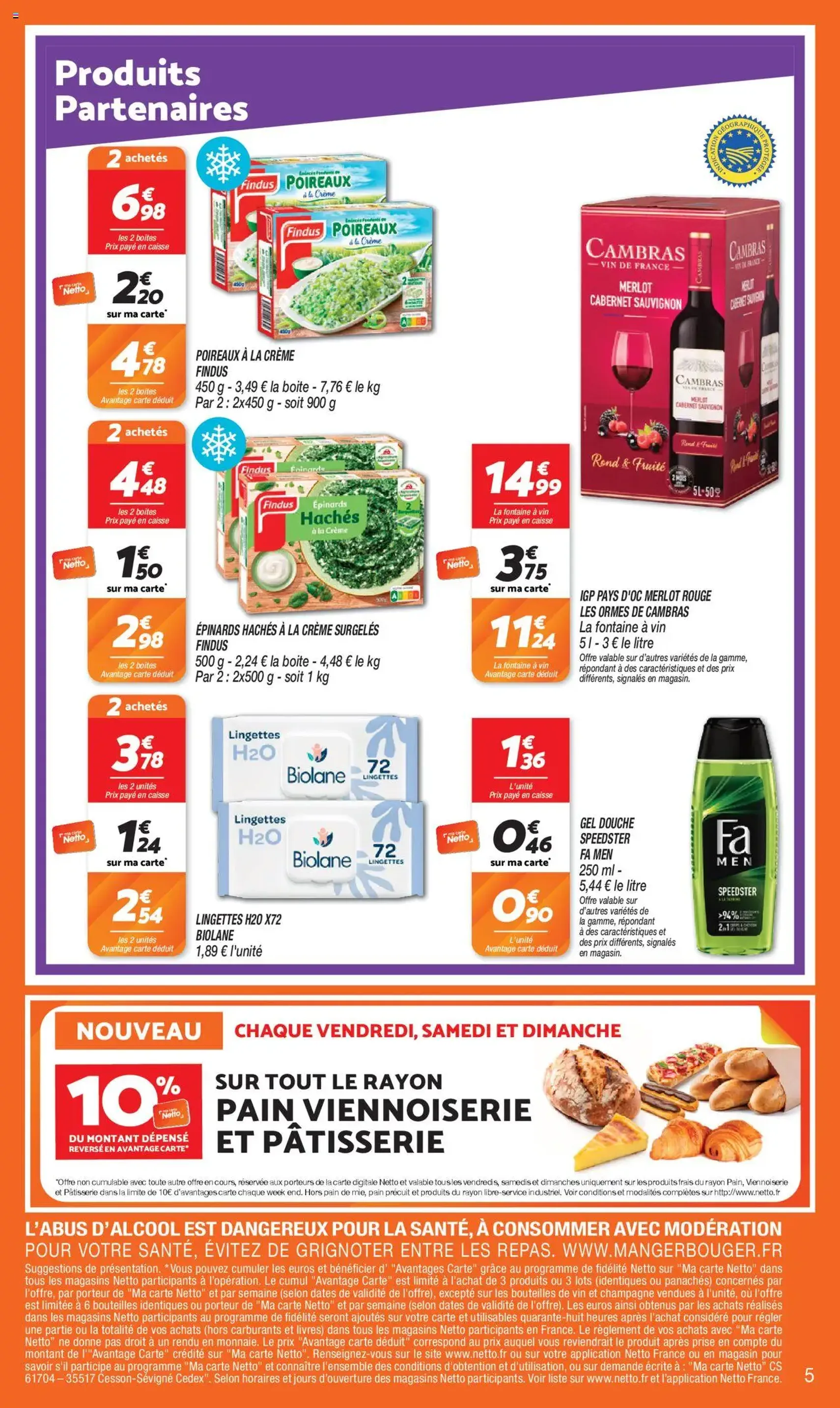 Netto catalogue - brochure valable à partir du 07/10/2025, page 5 sur 20 Netto catalogue - brochure valable à partir du 07/10/2025, page 5 sur 20