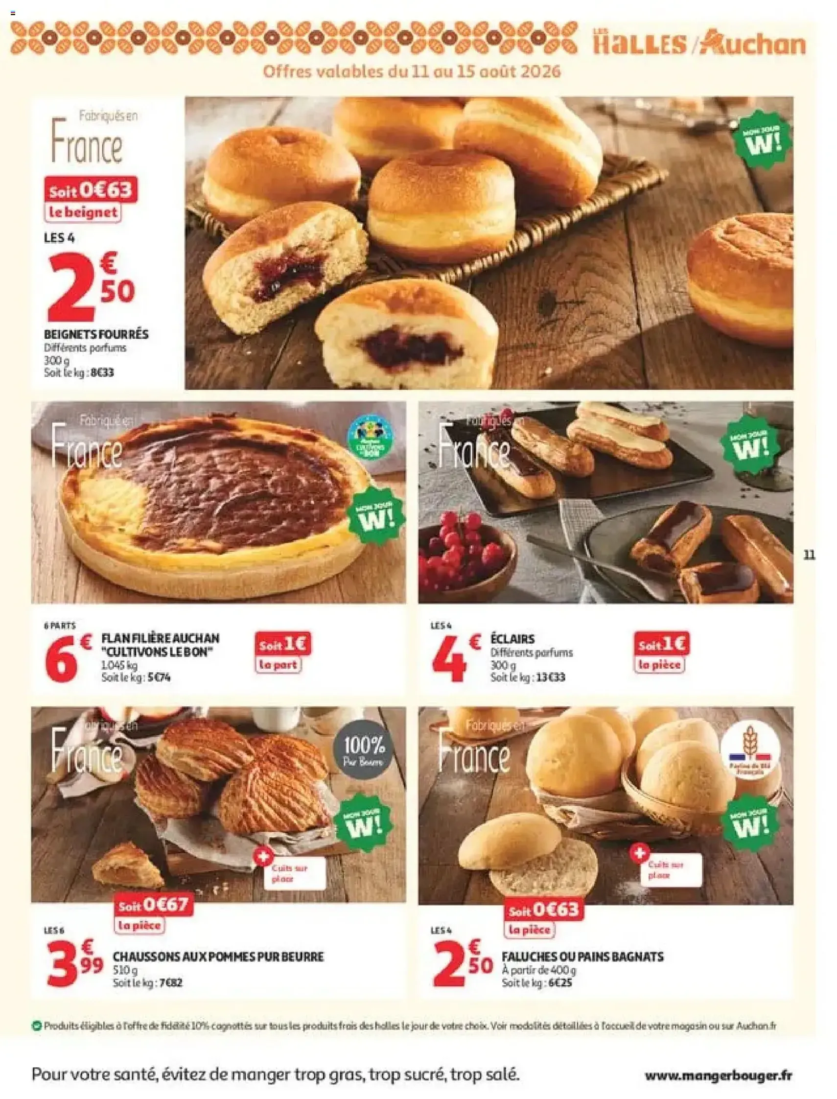 Auchan catalogue - brochure valable à partir du 11/08/2026, page 11 sur 34
