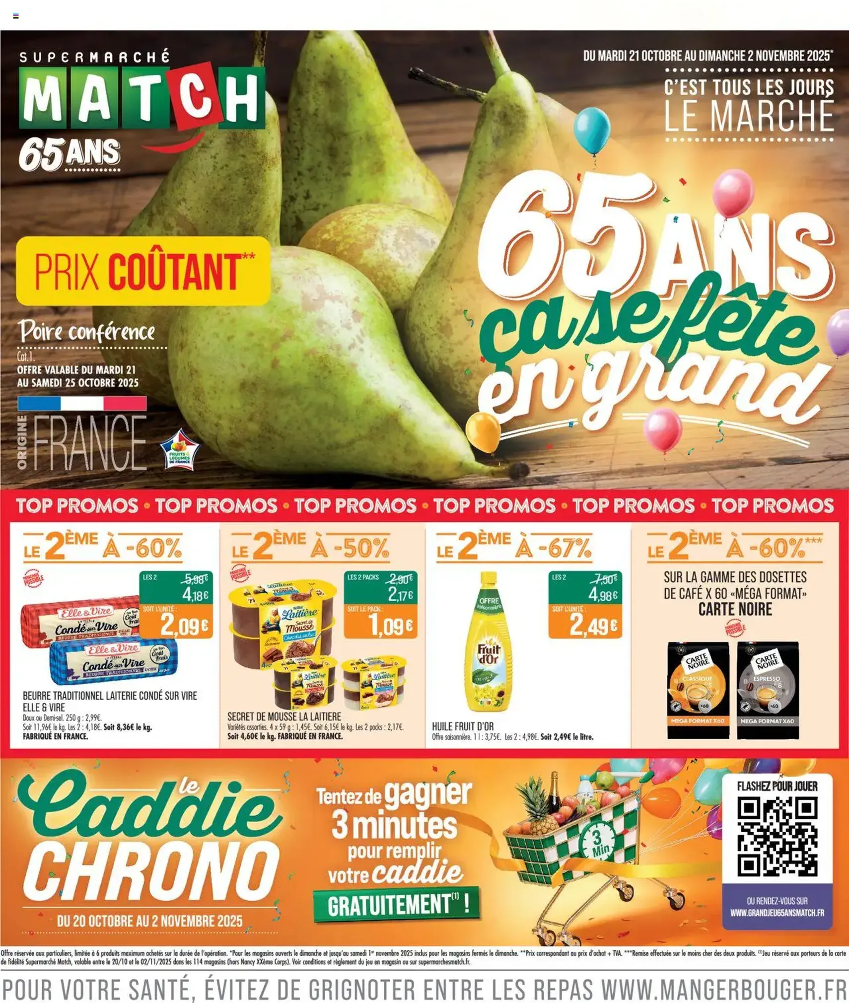 Match Supermarché catalogue - brochure valable à partir du 21/10/2025, page 1 sur 24 Match Supermarché catalogue - brochure valable à partir du 21/10/2025, page 1 sur 24